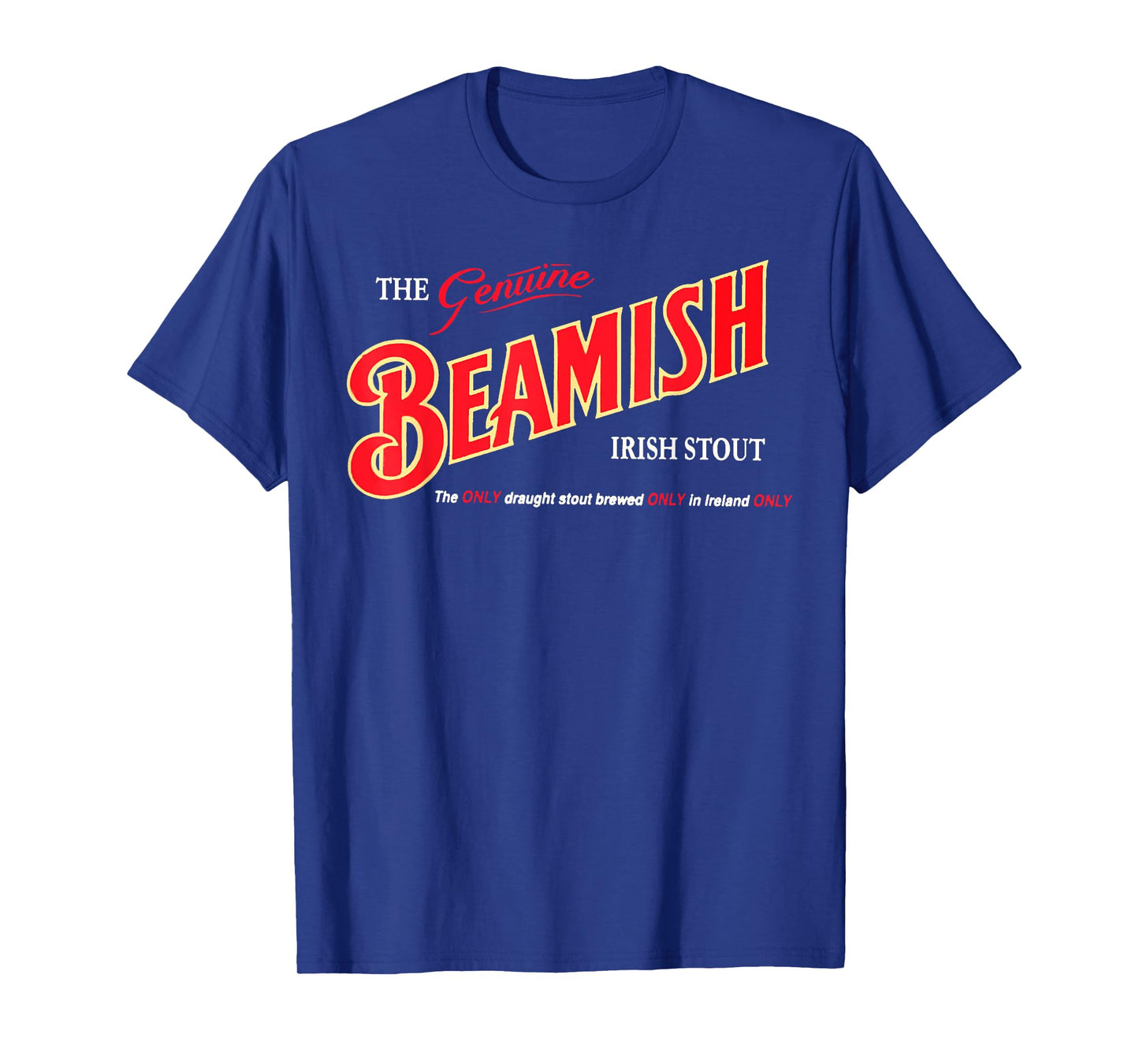 Vintage Quote The Beamish Funny Irish Basic Retro Essential T-Shirt