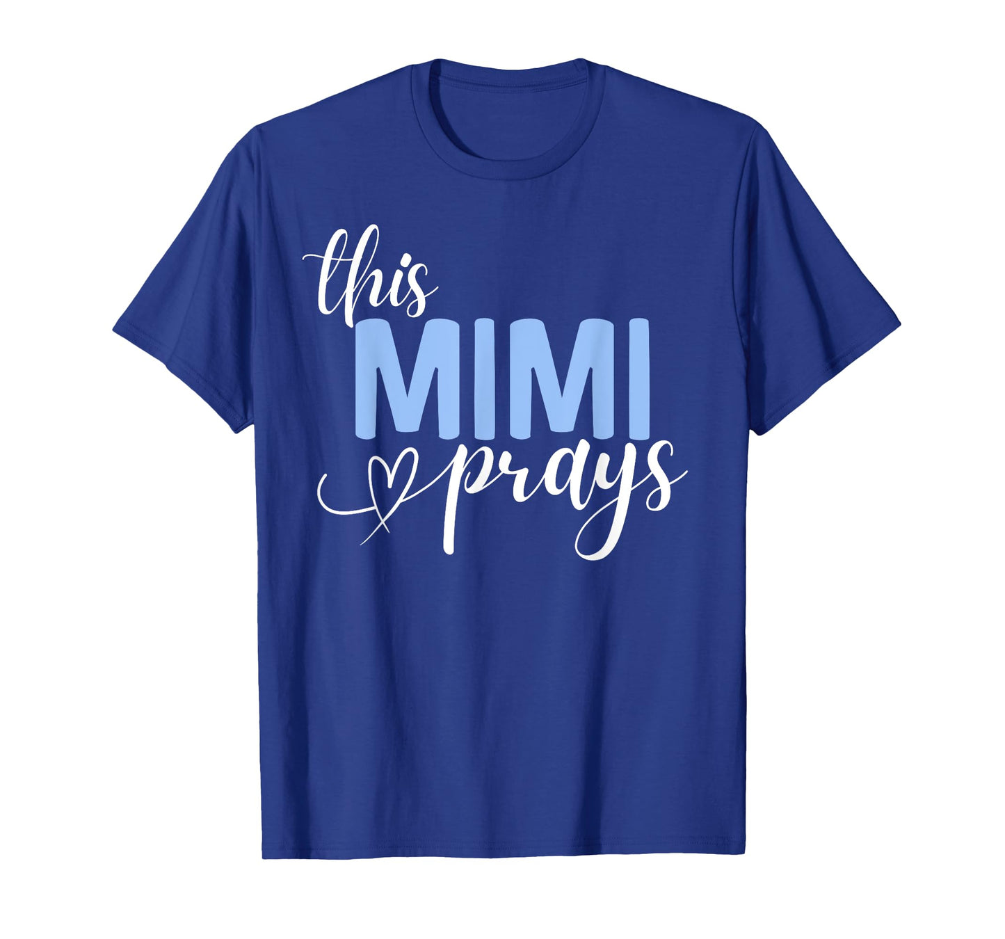 This Mimi Prays Perfect Christian Faithful Mimi T-Shirt