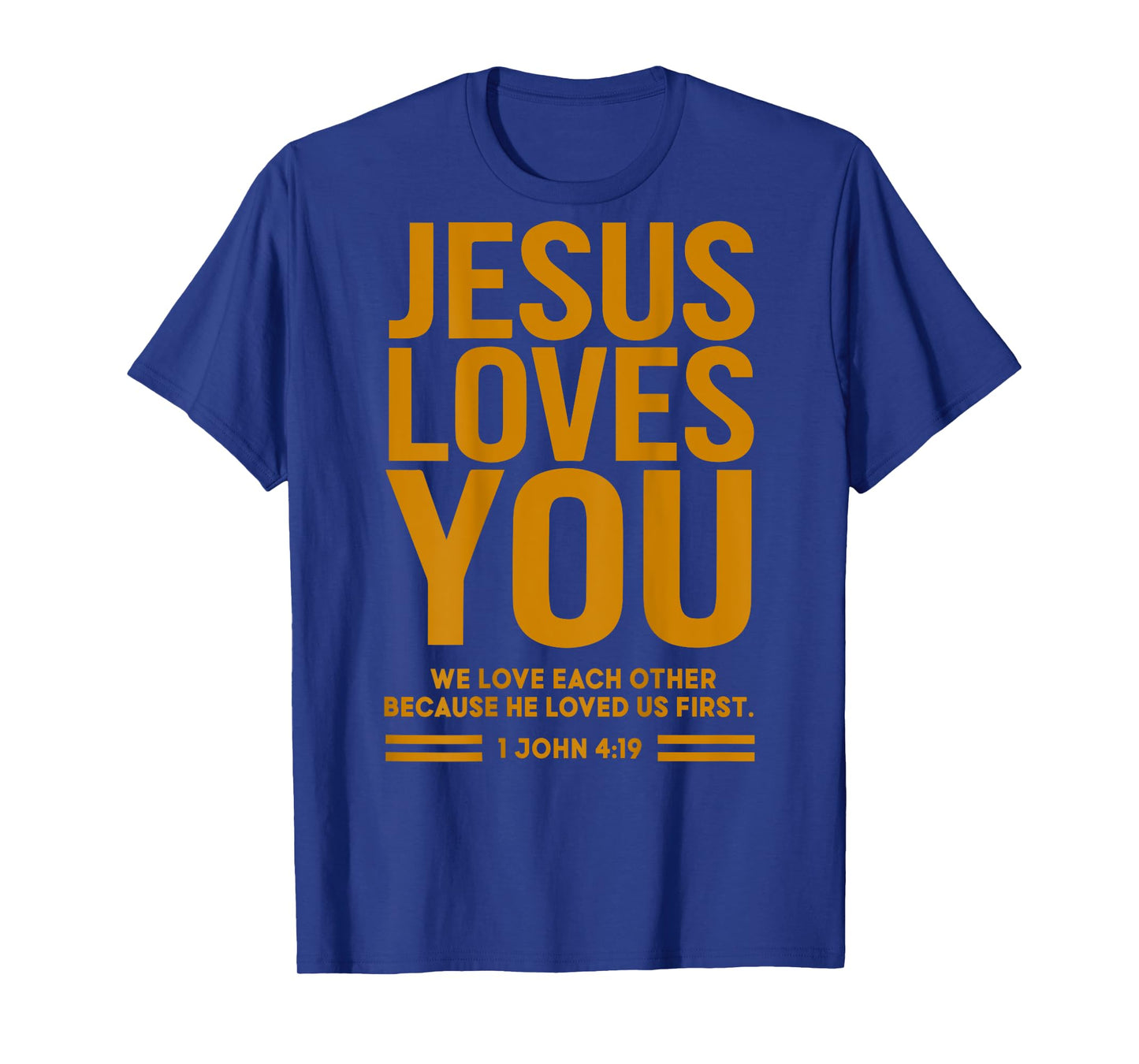 Toddler Jesus Loves You Christian God Son Sister Girl Women T-Shirt