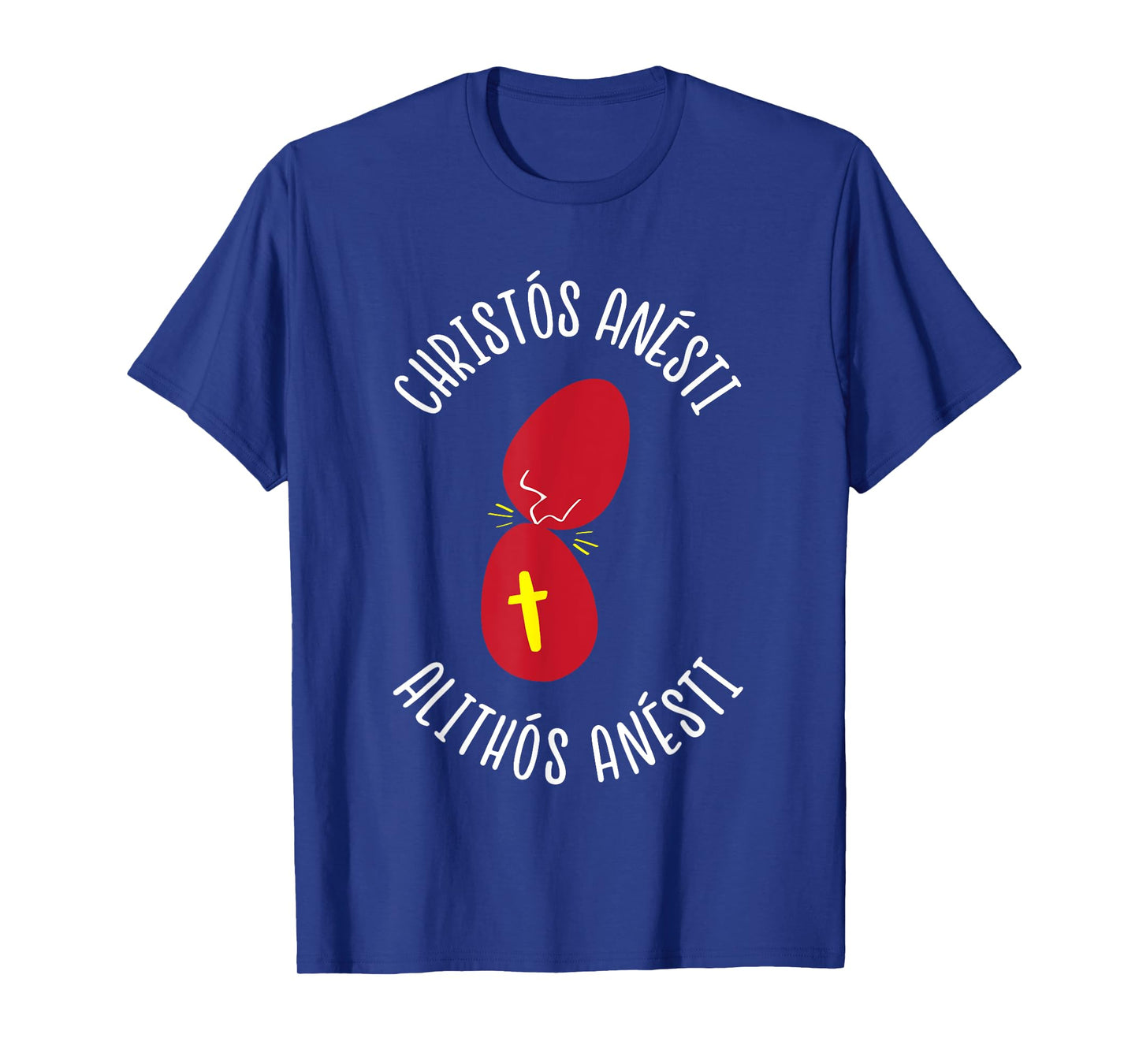 Greek Easter Tsougrisma Red Egg Tapping Game T-Shirt