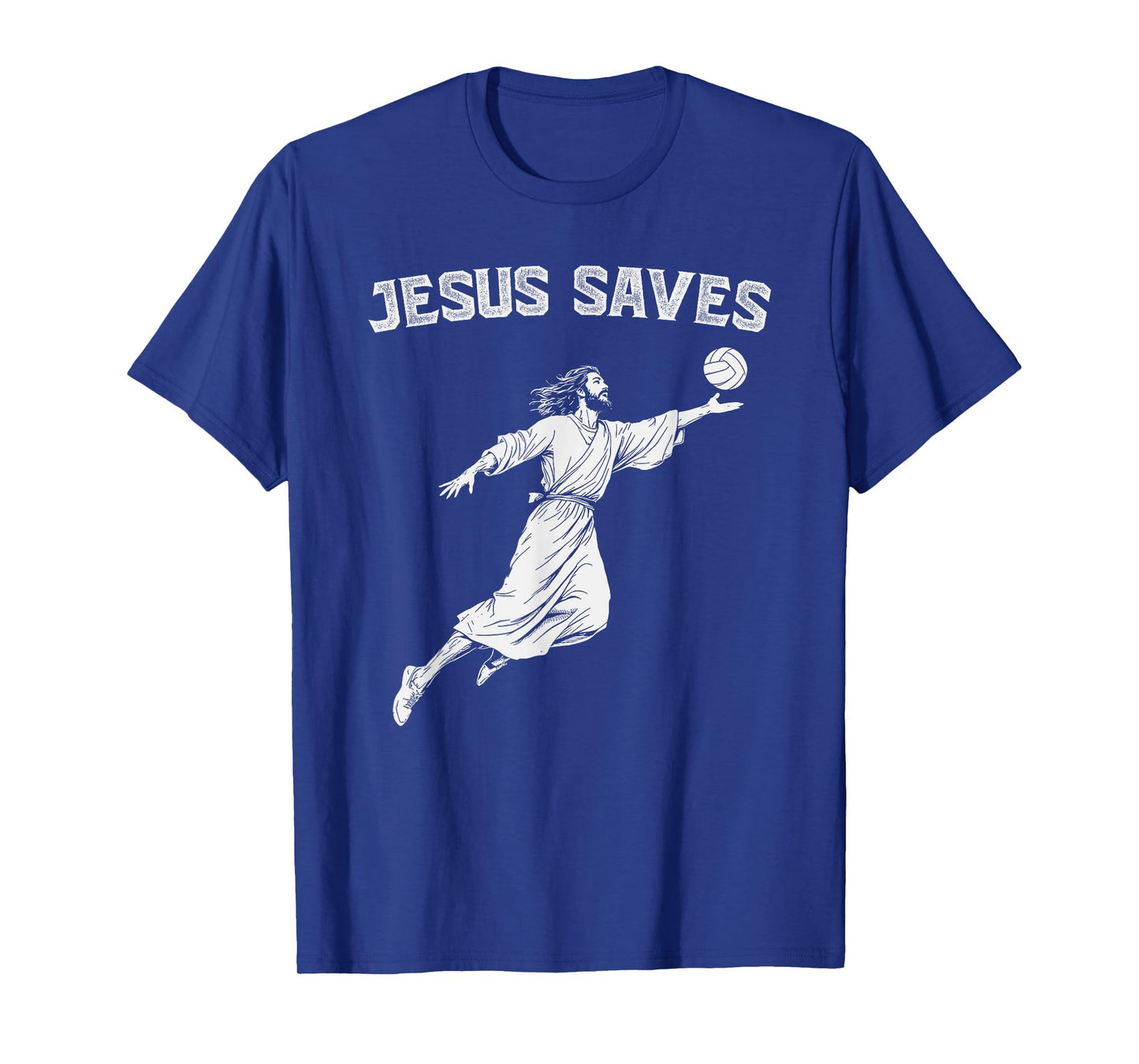 Jesus Saves Volleyball Player Christian T-Shirt