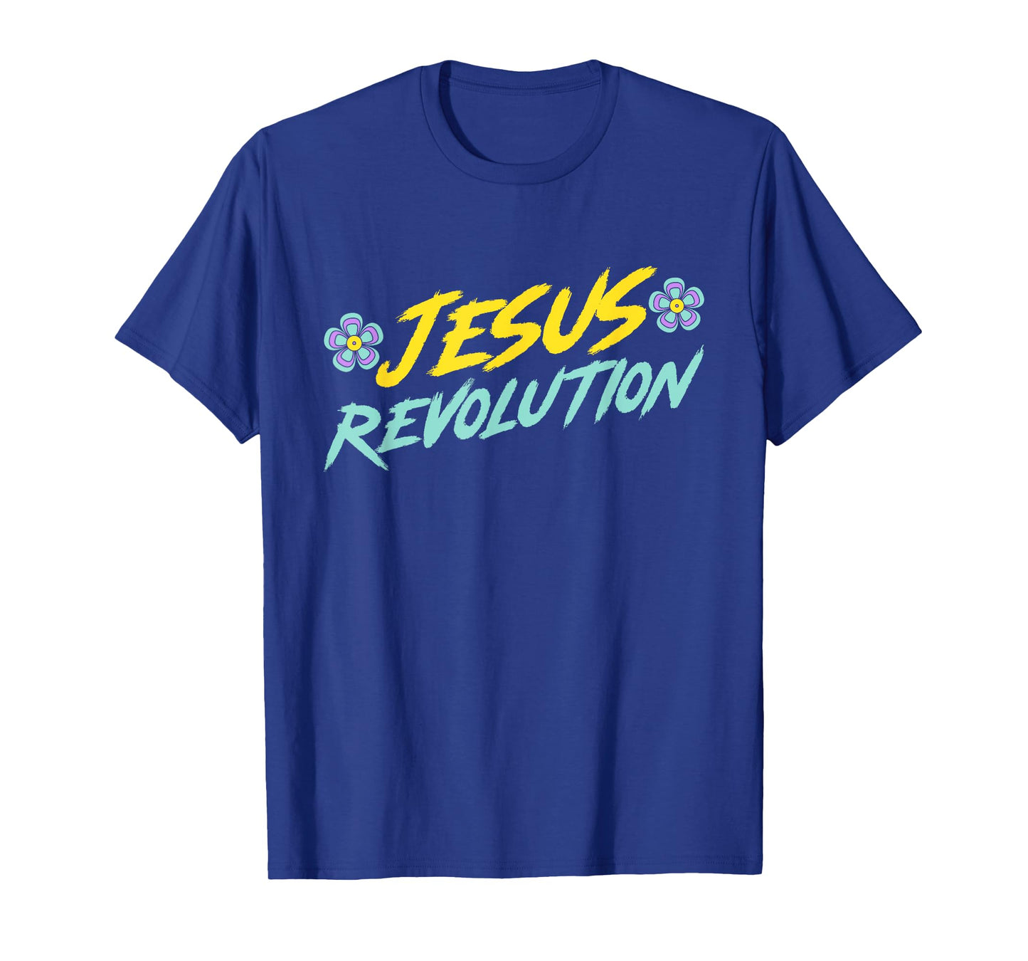 Jesus Revolution Faith Retro Groovy Christian T-Shirt