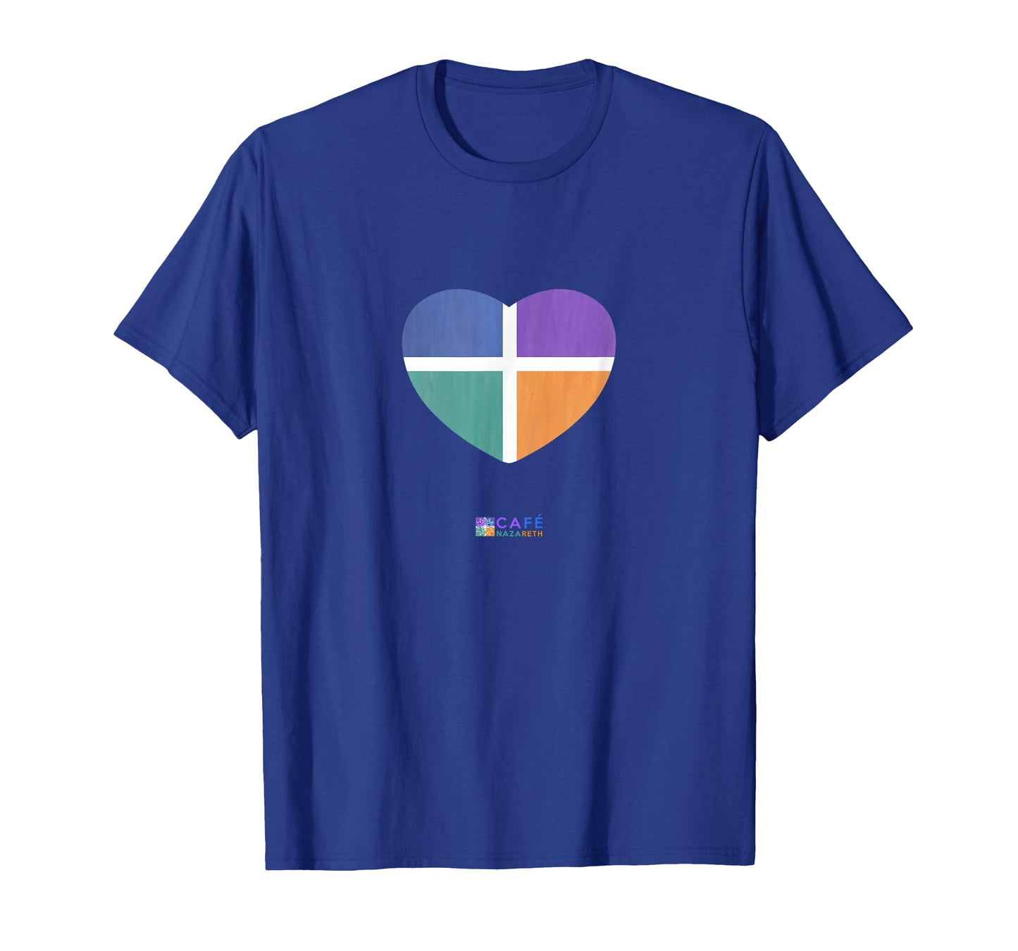 Four Color Heart T-Shirt