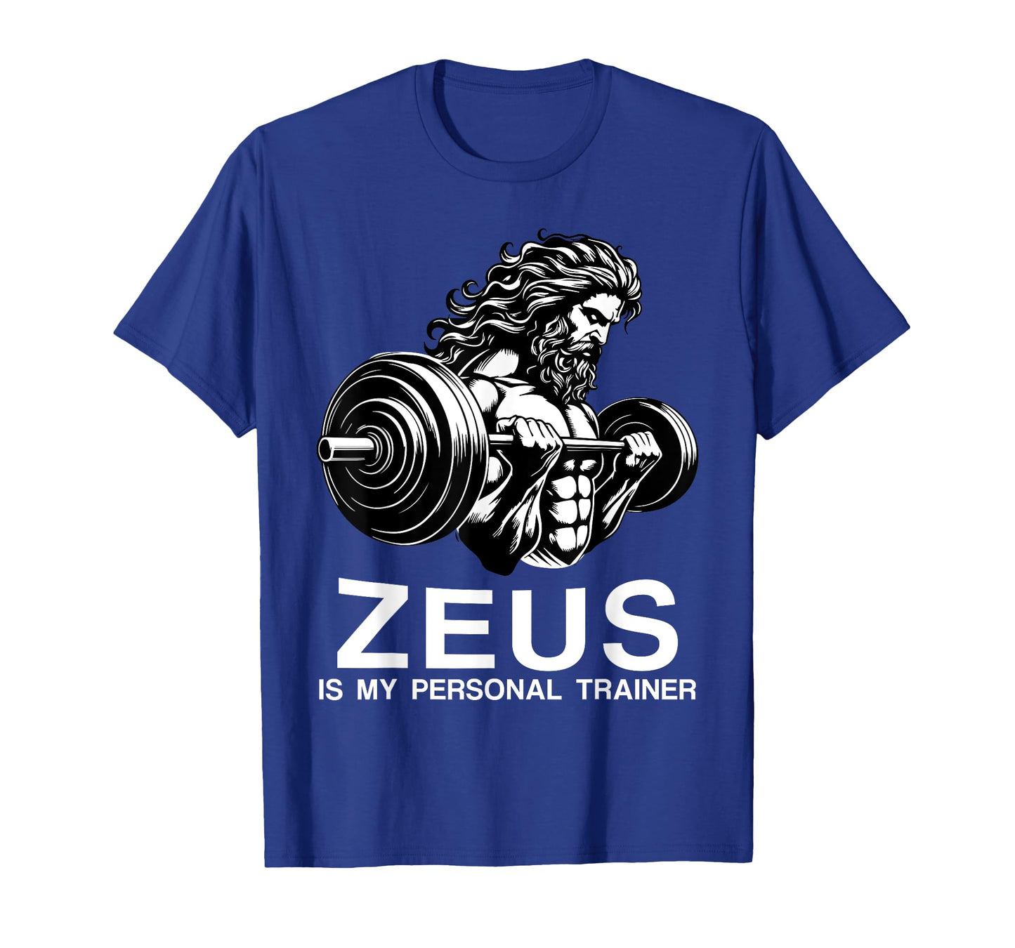 Zeus Greek God Bodybuilder Gym Fitness Workout T-Shirt