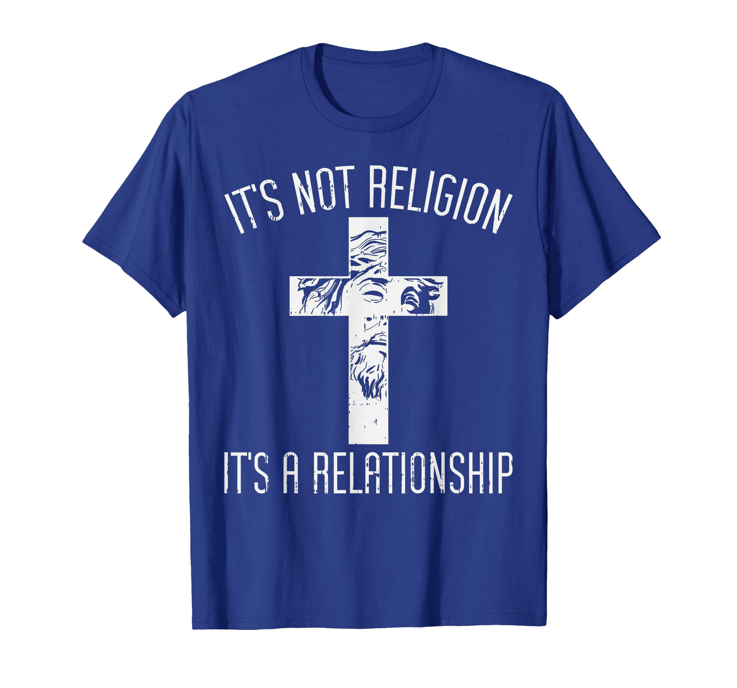 Not Religion Relationship Cross God Jesus Christian Gift T-Shirt