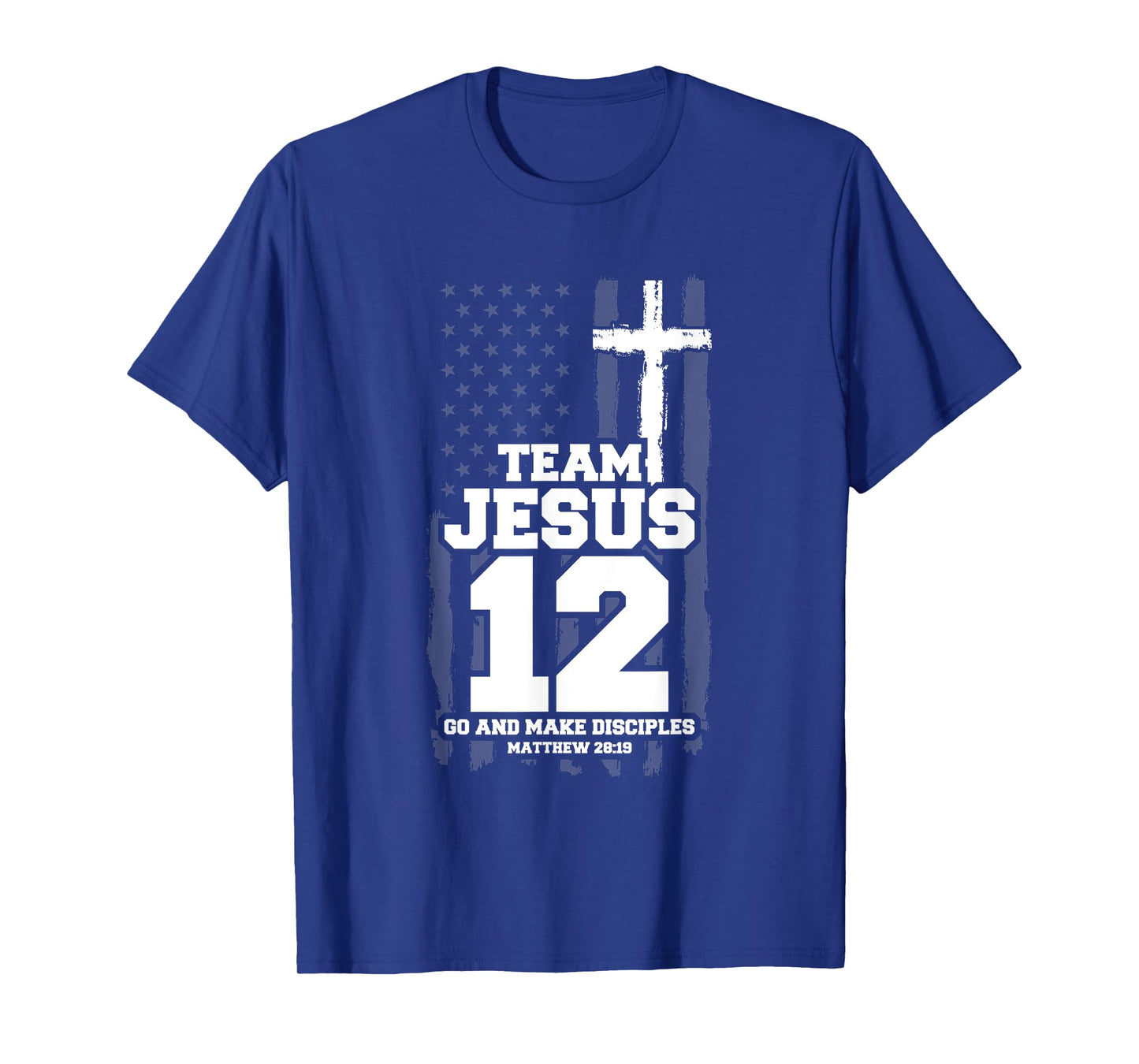 Jesus Baseball Team Jesus Christian Matthew 28:19 Verse T-Shirt