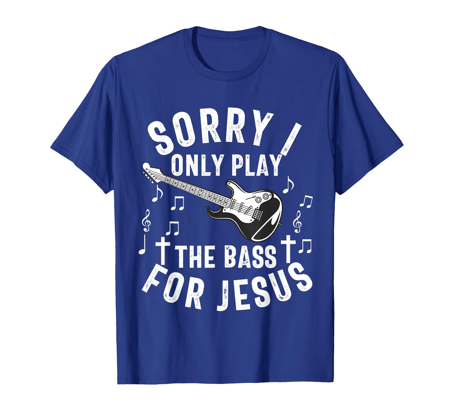 Christian Bass Guitar Player Worship Jesus Bassist Music T-Shirt