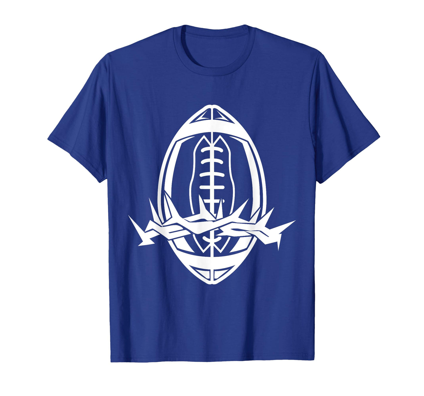 Religious Jesus Football Christ GOD Football T-Shirt