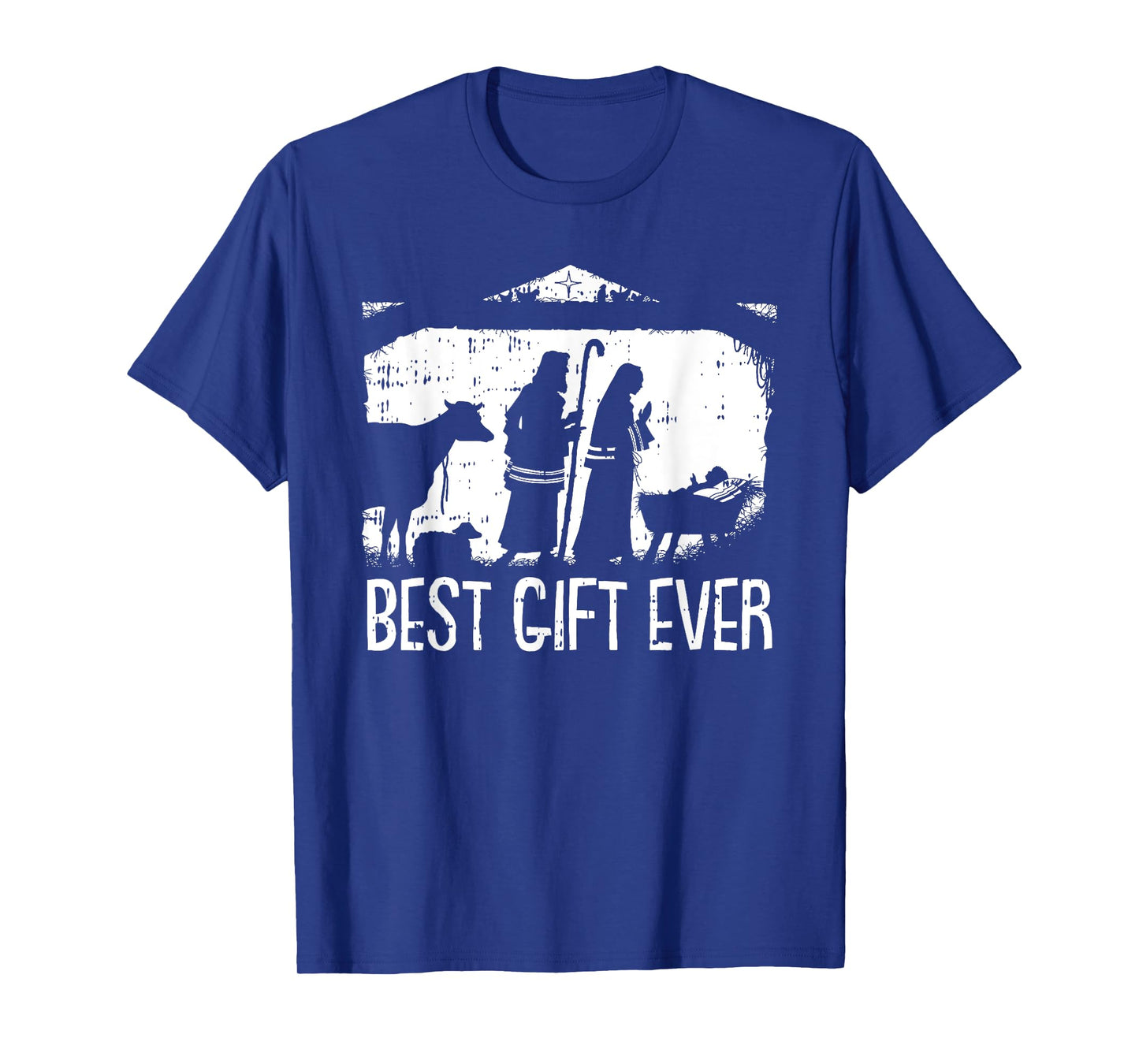 Best Ever Christmas Cool Jesus Nativity Scene Christian T-Shirt