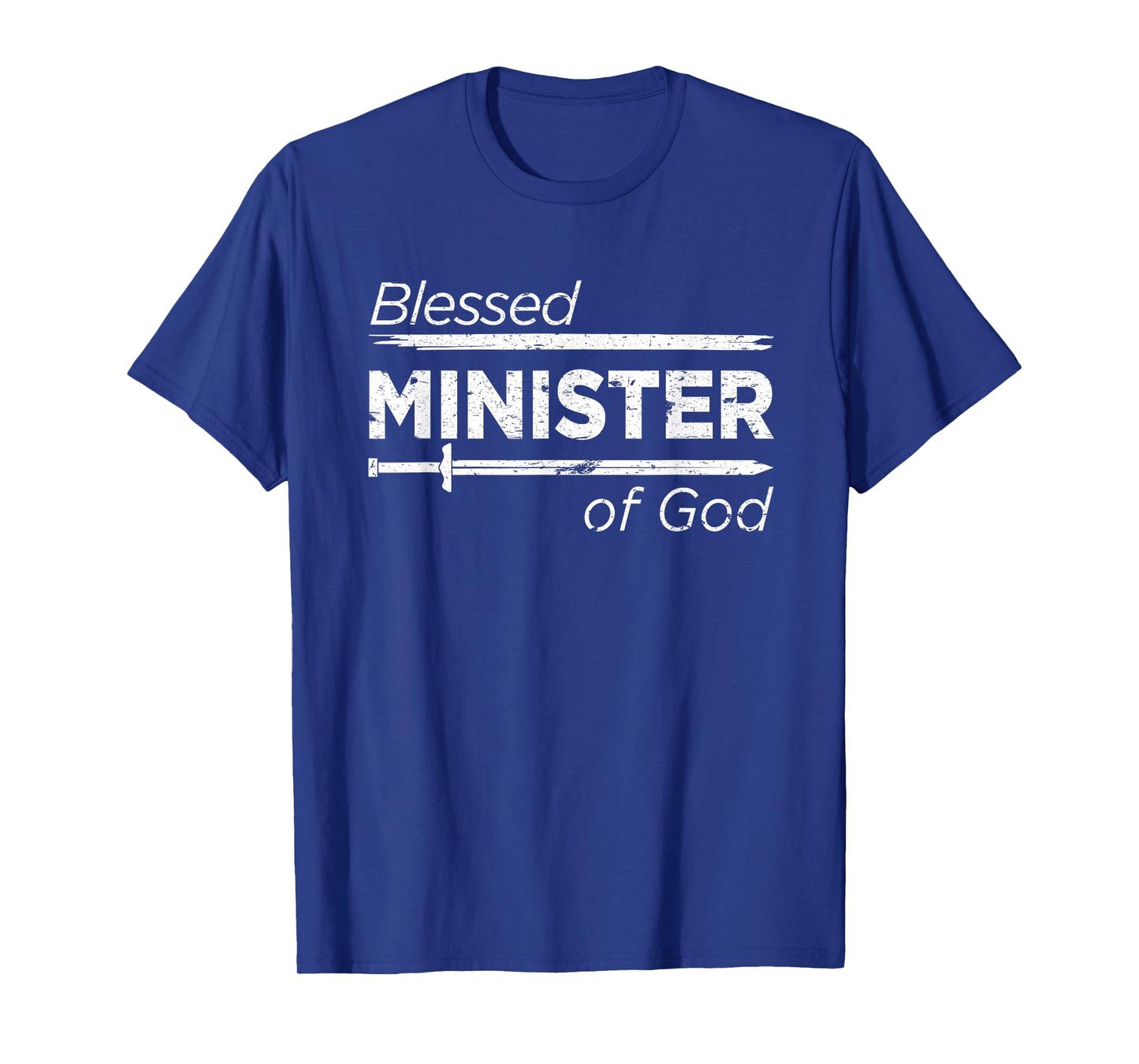 Blessed Minister of God Shirt Christian Gifts for Men Pastor T-Shirt