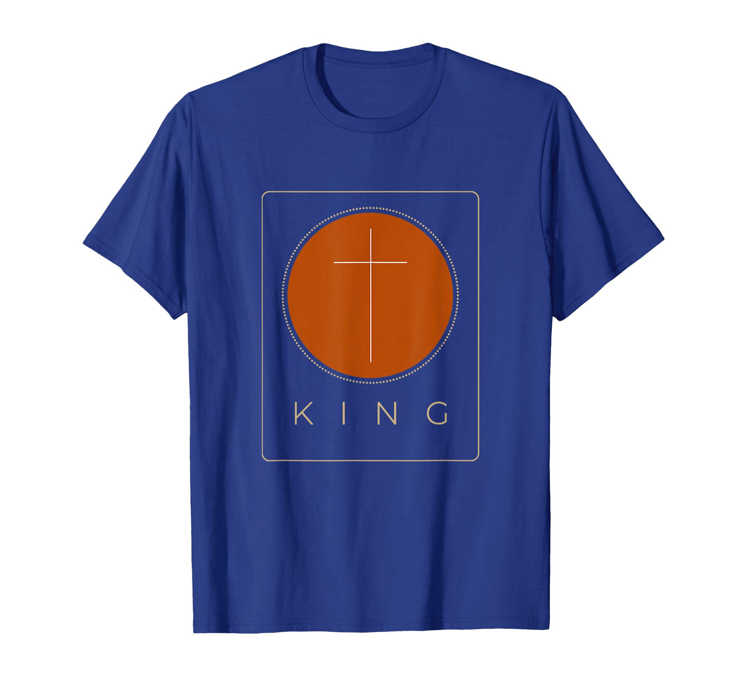Jesus is King Exclusive Cross Faith Bible Verse Christ T-Shirt