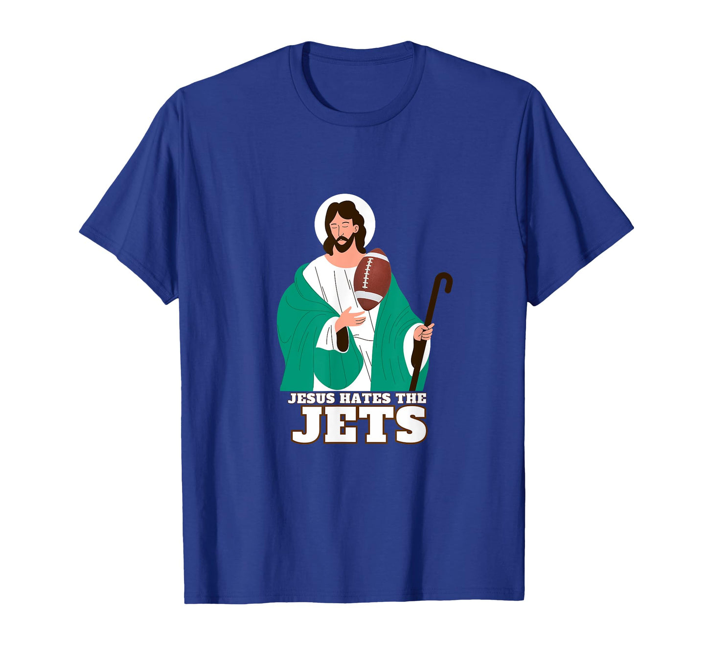 Jesus Hates The Jets Football Shirt T-Shirt