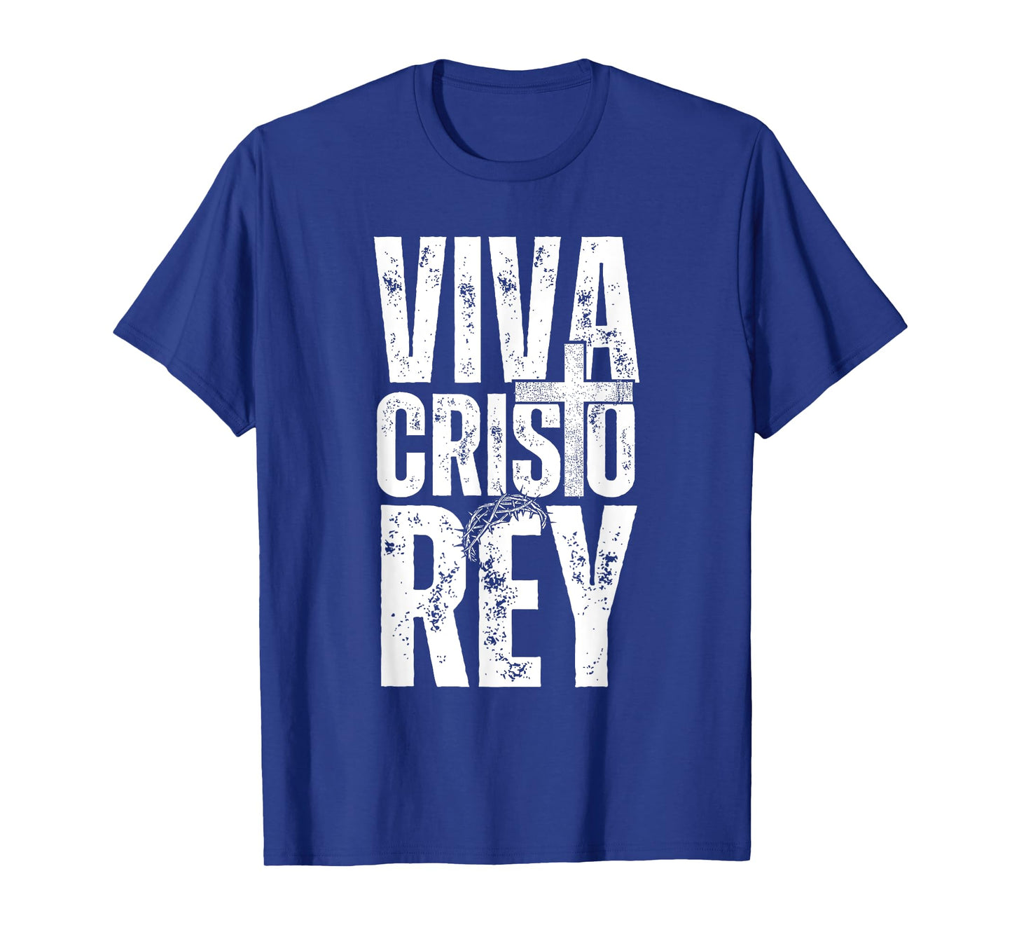 Viva Cristo Rey, Epic Christian Spanish Emblem T-Shirt