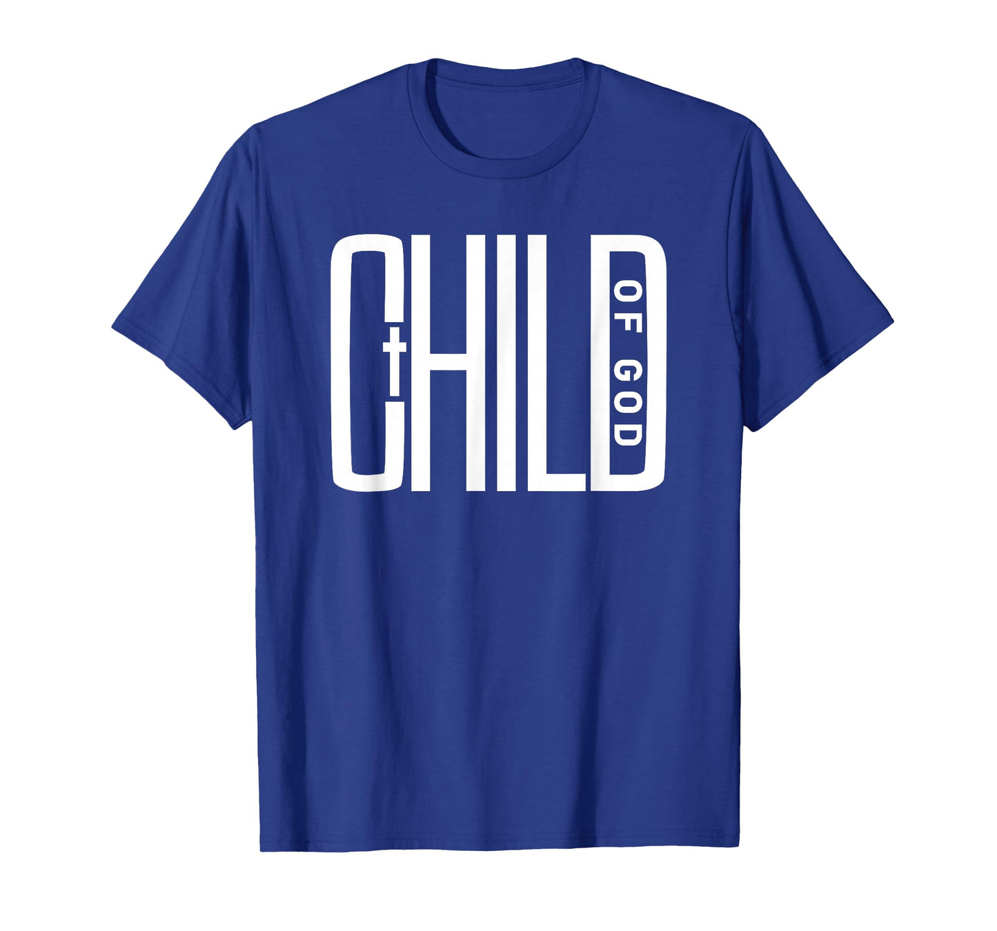 Child of God - Christian Faith, Inspirational Cross Graphic T-Shirt