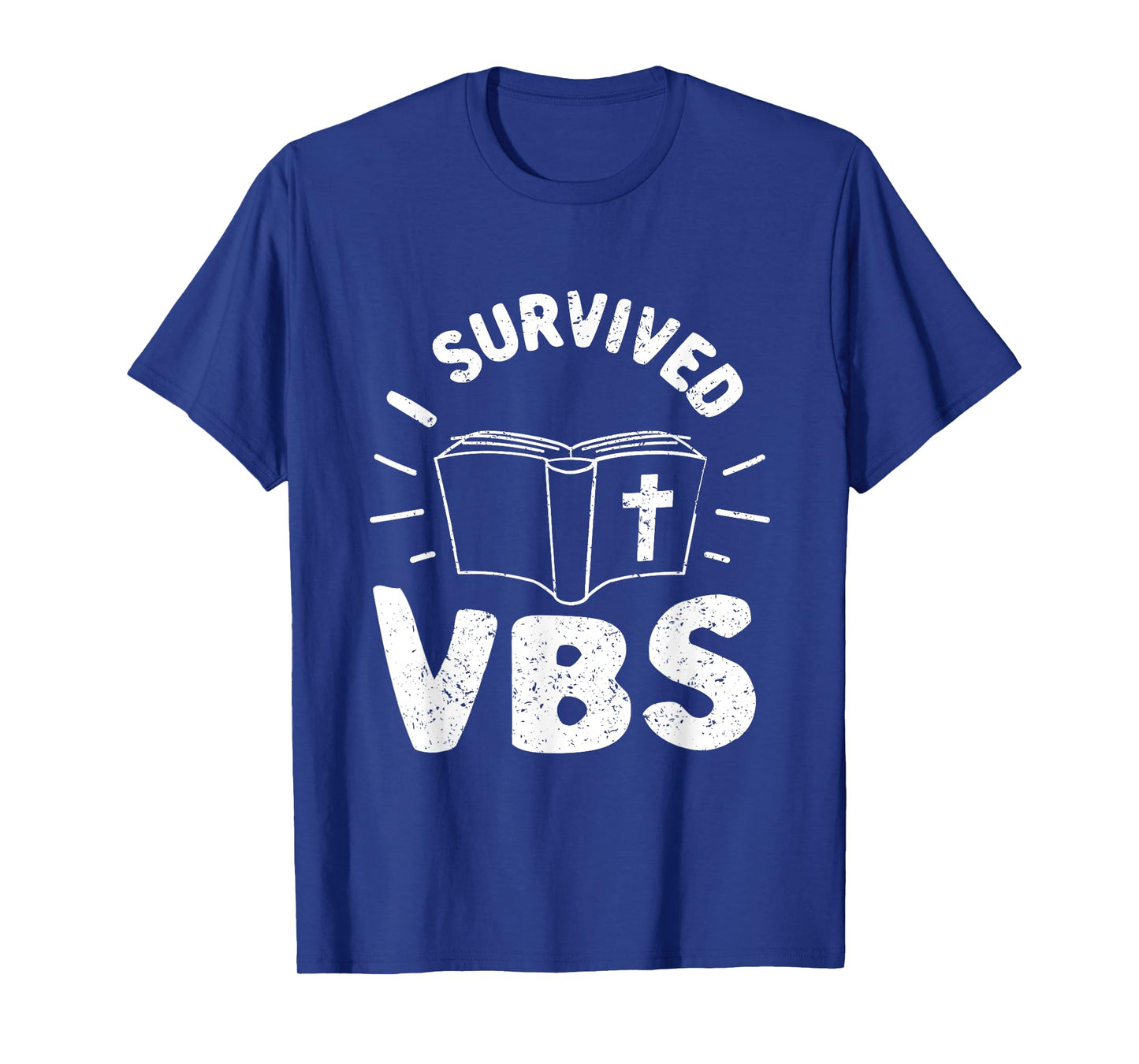 Christians Funny Quote I Survived VBS Vacation Bible School T-Shirt