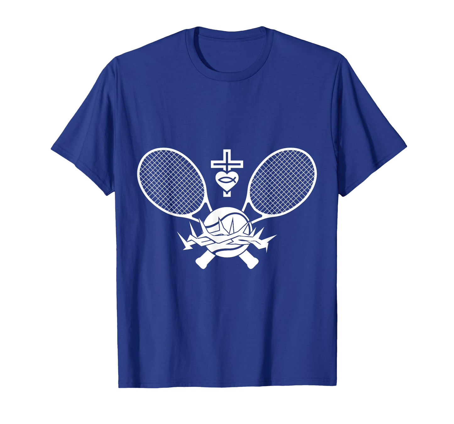 Religious Jesus Tennis Christ GOD Tennis T-Shirt