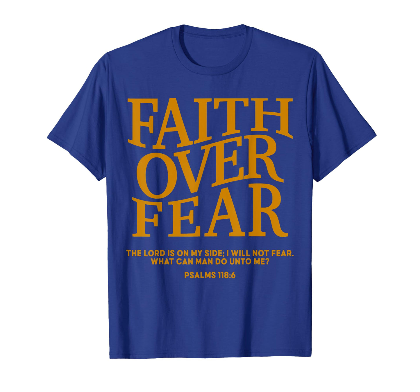 Faith Over Fear Christian Jesus Toddler God Son Sister Boys T-Shirt