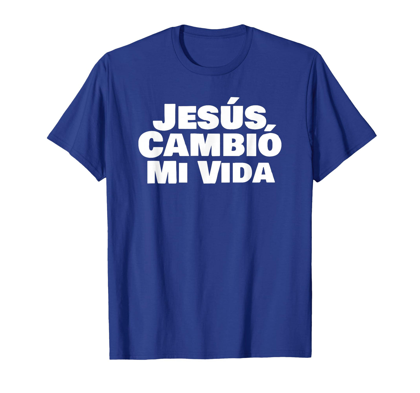 Jesus Cambio Mi Vida Christian Faith Testimony Inspiration T-Shirt