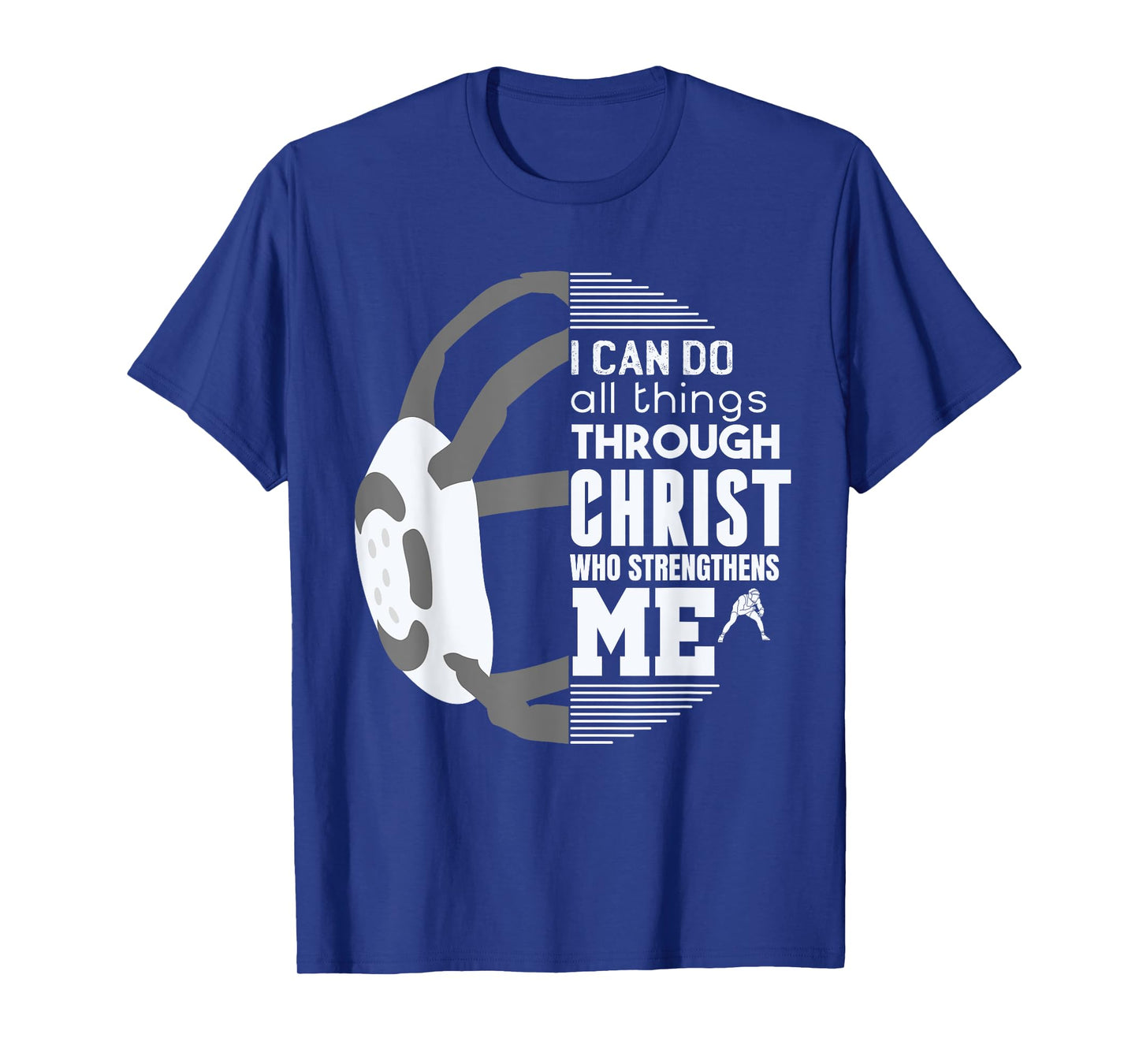 Christian Wrestling, Motivational Christian Wrestling T-Shirt