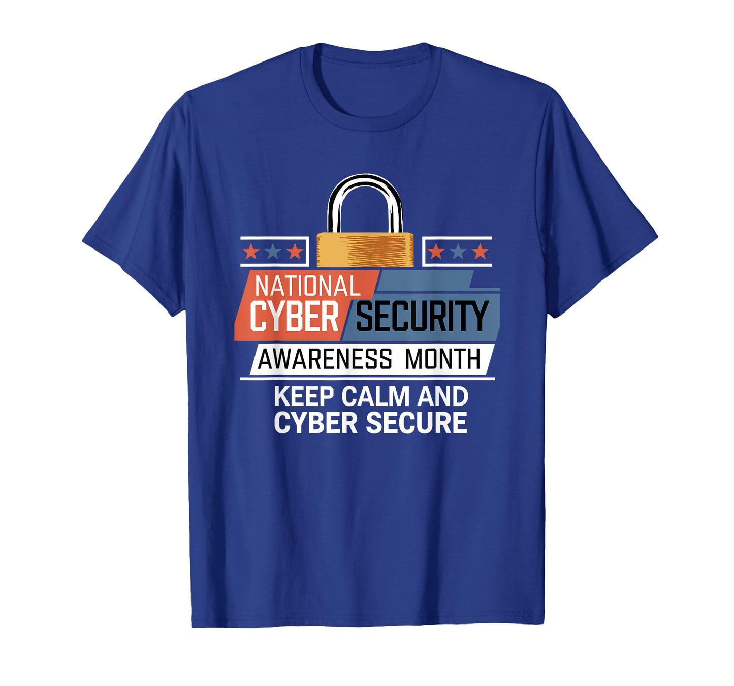 National Cyber Security Awareness Month Tech Security Team T-Shirt