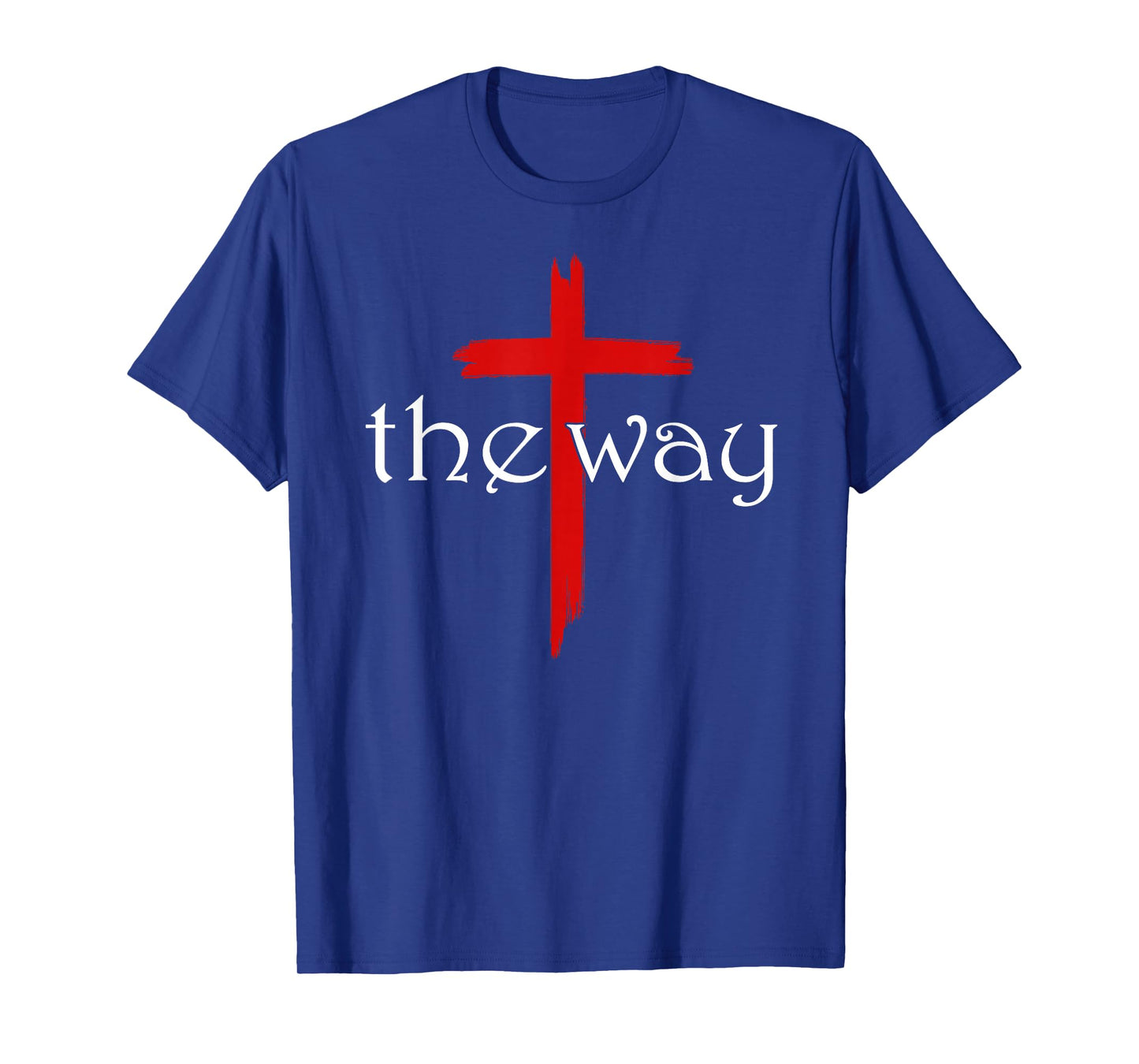 The Way Jesus Cross Inspired Bible Christian Religious Faith T-Shirt
