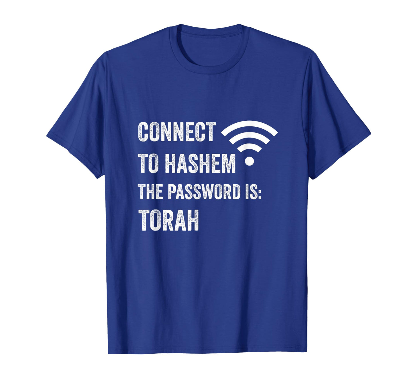 Connect To Hashem The Password Is Torah Jewish 613 Kabbalah T-Shirt