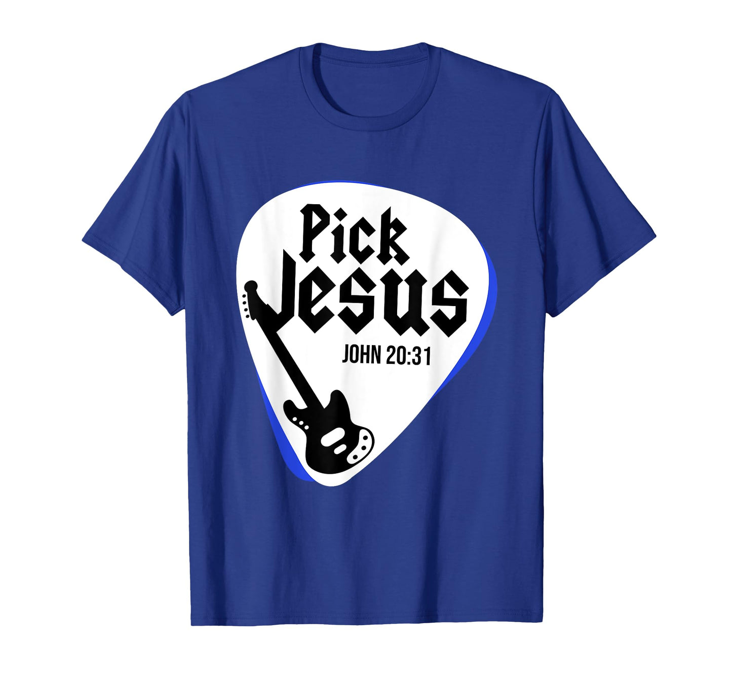 Jesus Christ Guitar Religion Christianity Catholic God T-Shirt