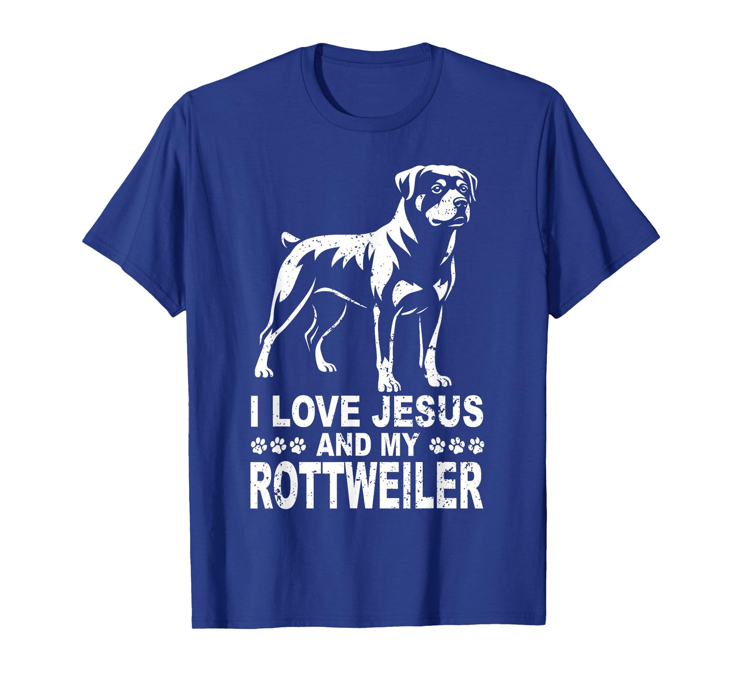 I Love Jesus and My Rottweiler Christian T-Shirt