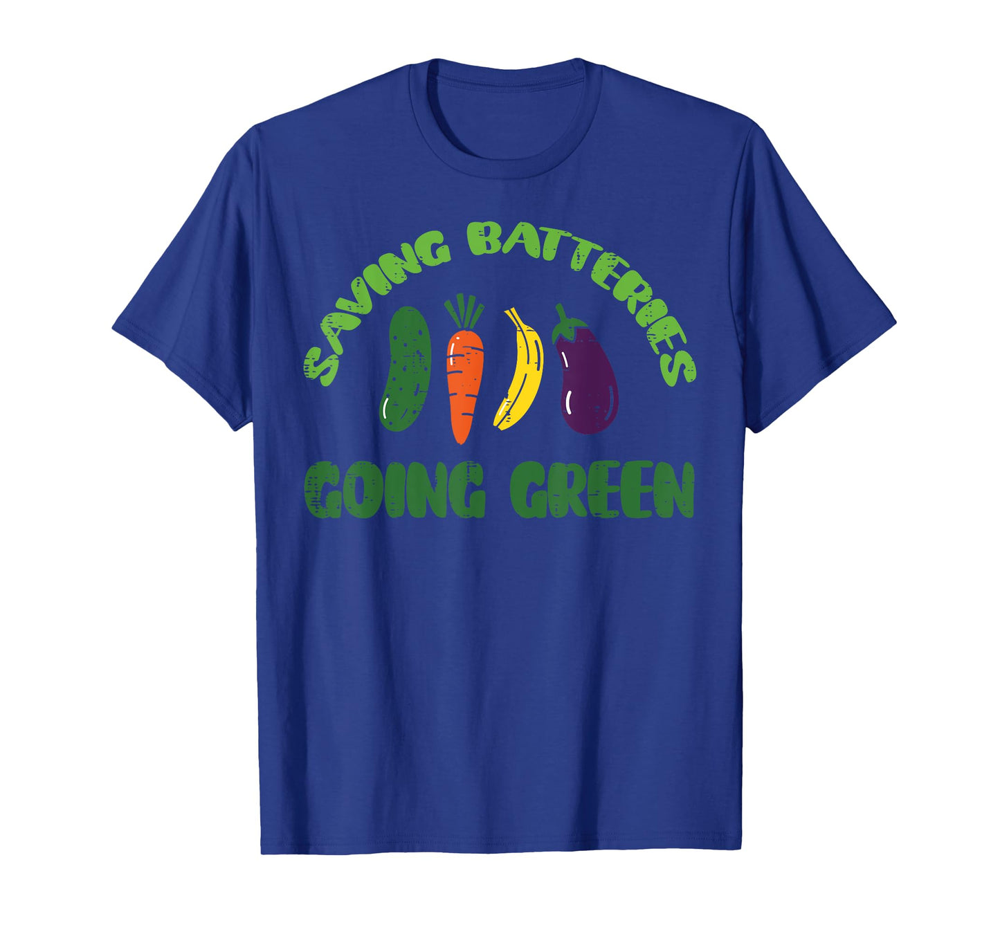 Saving Batteries Going Green Funny Inappropriate Humor Women T-Shirt