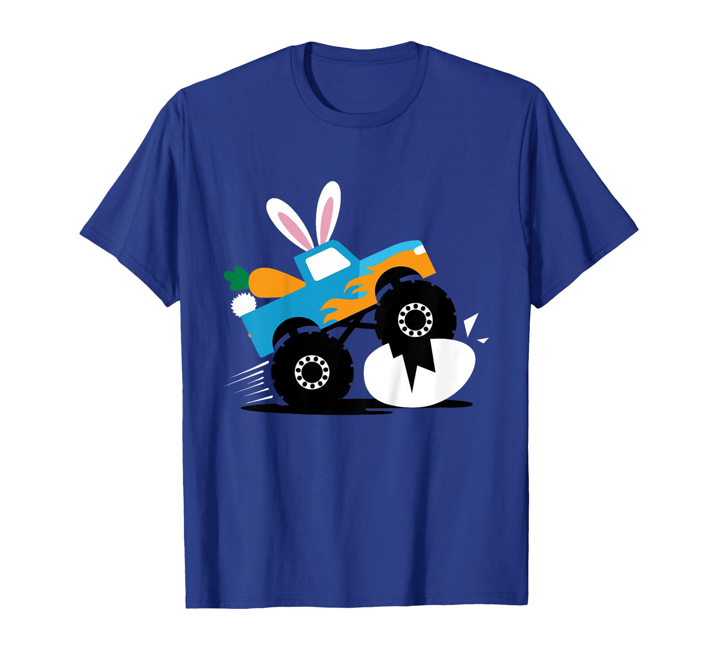 Kids Monster truck bunny for easter kids boys toddler T-Shirt