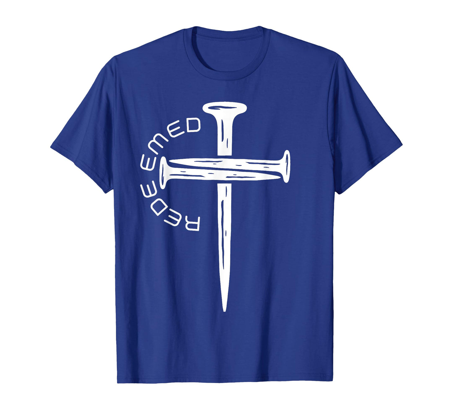 Redeemed Jesus Christian Cross God Faith Bible Religious T-Shirt