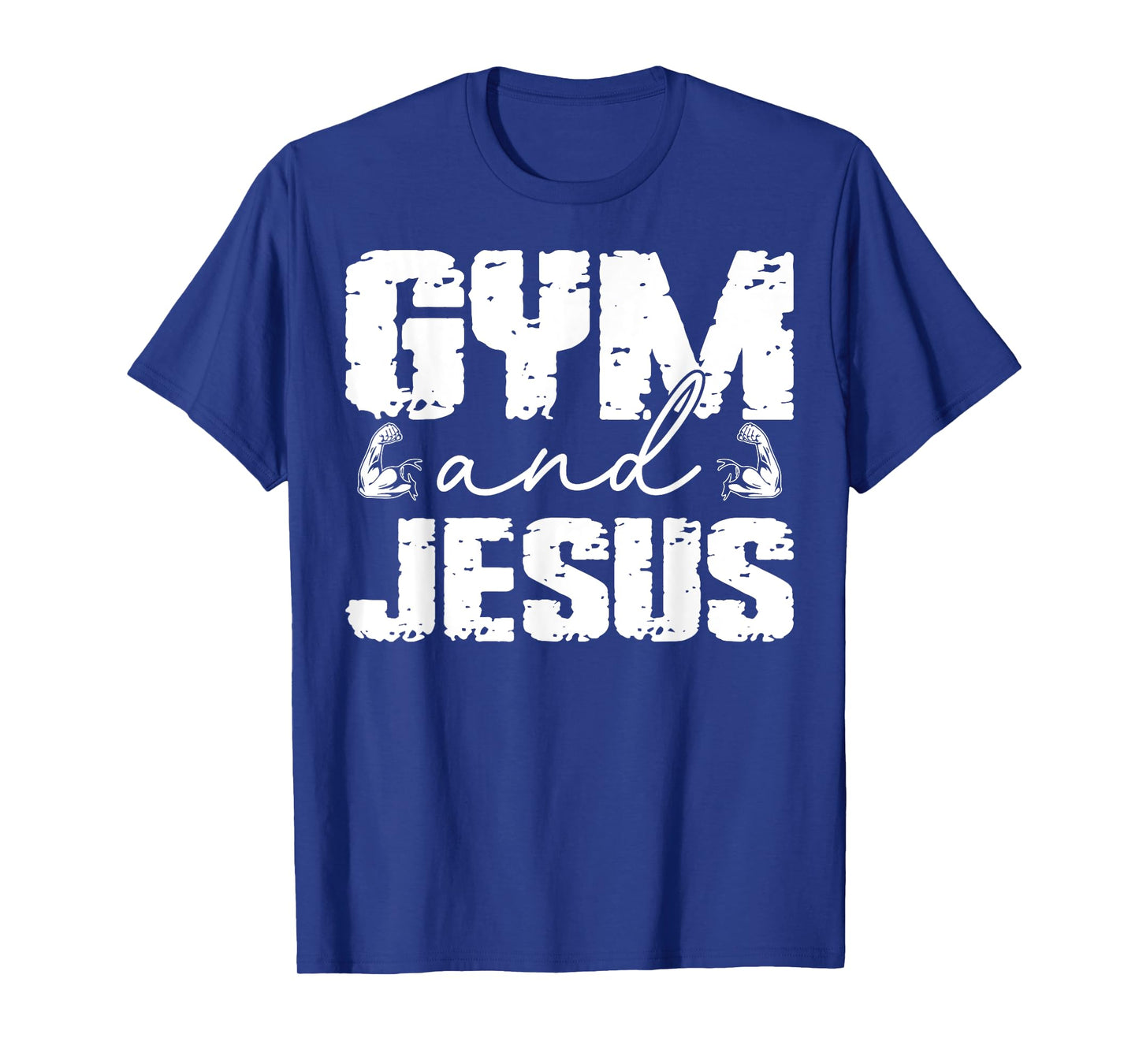 Christian Lovers Gym and Jesus Faith Fitness Gym and Jesus T-Shirt