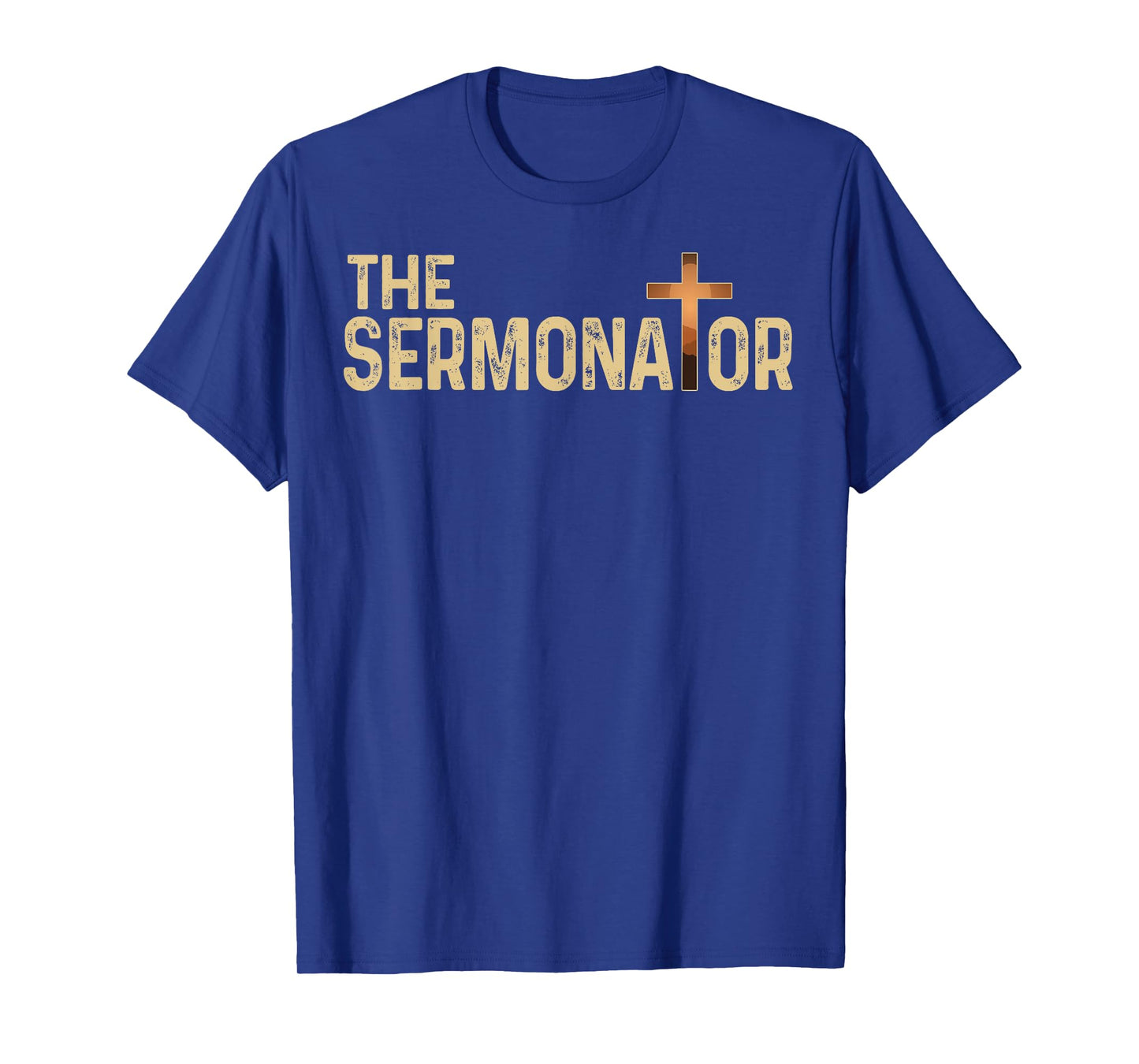 The Sermonator Pastor Christian Parish Clergy Apparel Tee T-Shirt