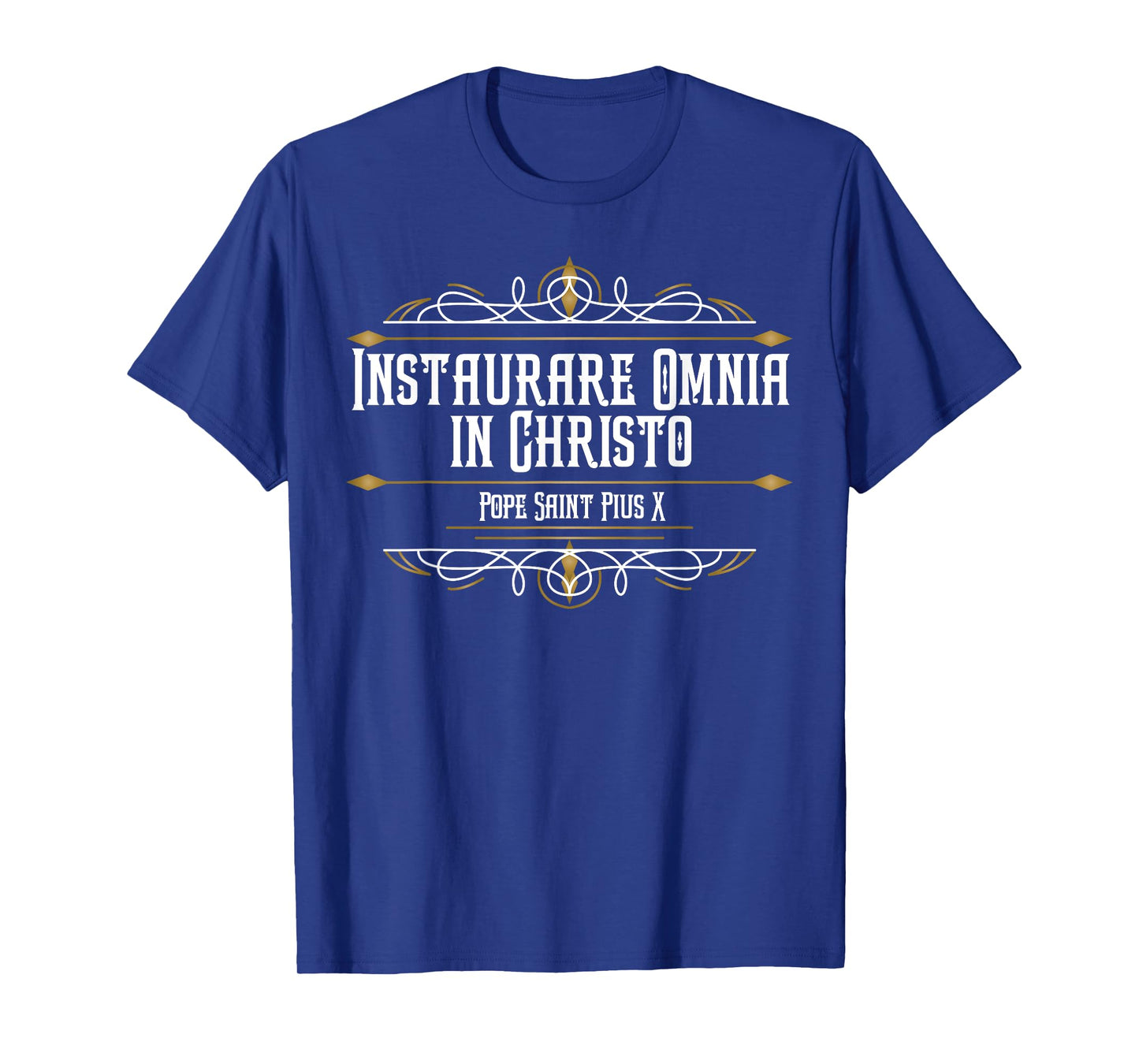 Pope St Pius X Catholic Saint Traditional Latin Mass T-Shirt
