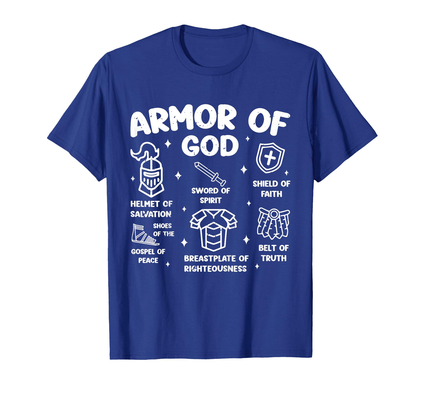 Kids Christian Lovers Armor of God Kids Jesus Faith Armor of God T-Shirt