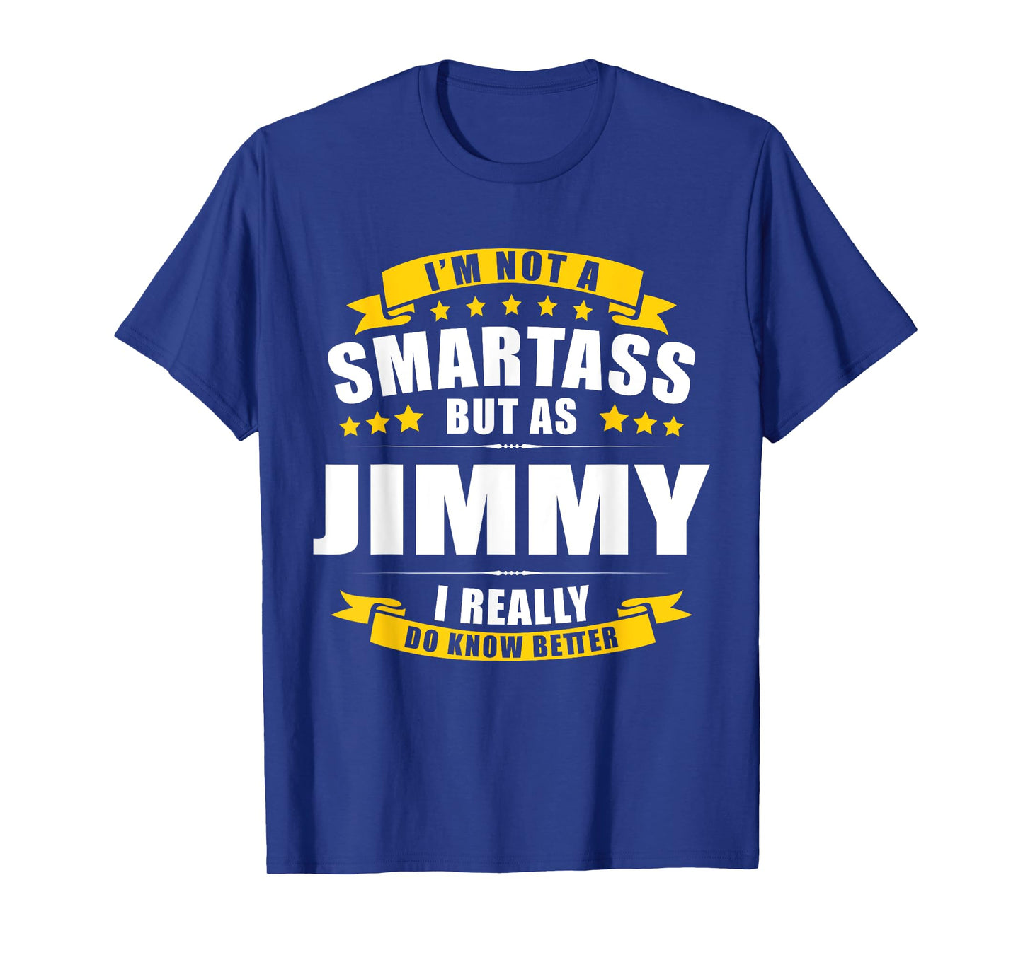 Name Jimmy First Name Gifts - Funny Personalized Gift T-Shirt