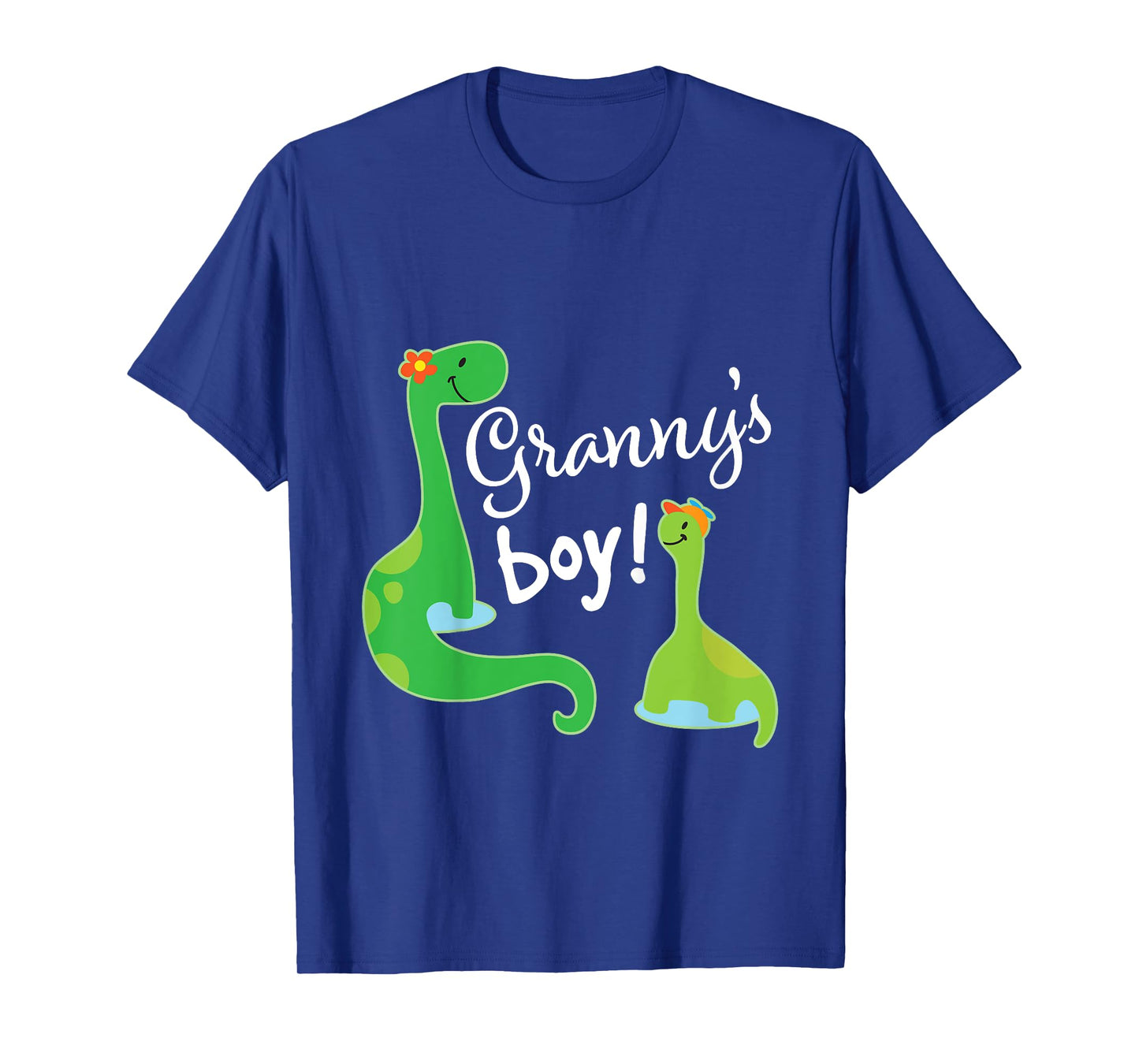 Kids Grannys Boy Grandson Dinosaur T-Shirt