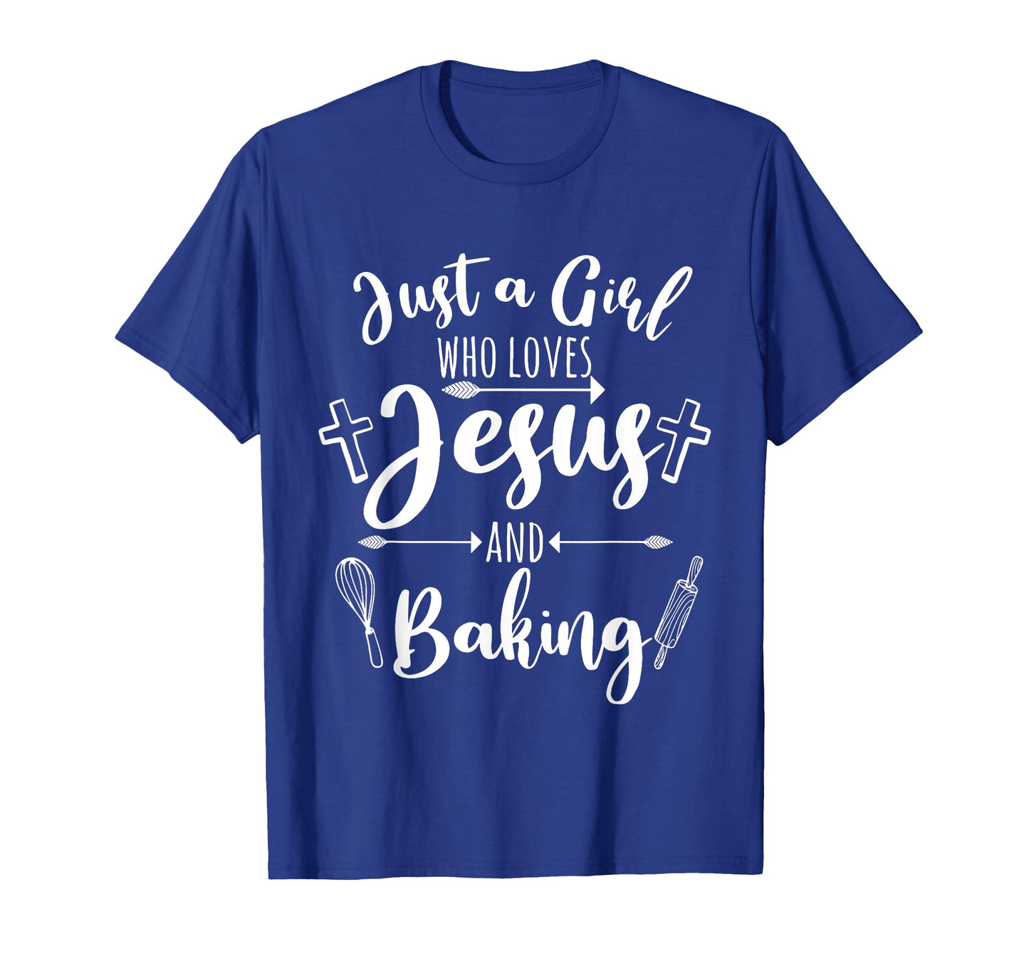 Funny Baking Baker Gift For Women Cool Jesus Christian Bake T-Shirt