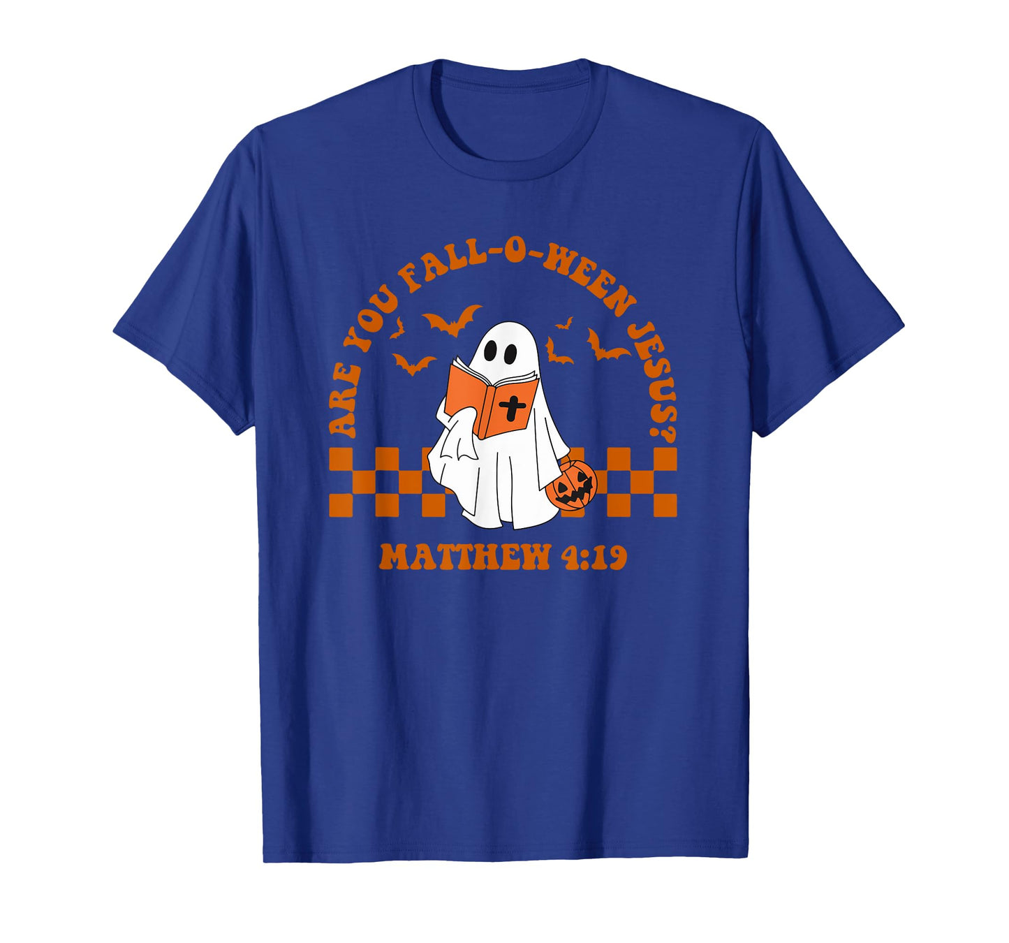 are You Fall-o-ween Jesus Matthew 4:19 Christian Halloween T-Shirt