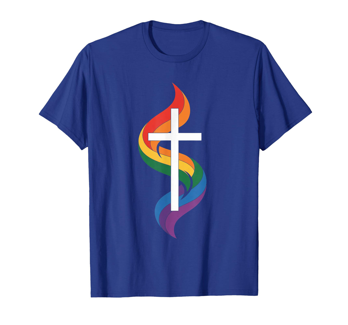 LGBTQ Pride Methodist Gay Transgender Rainbow Christian T-Shirt