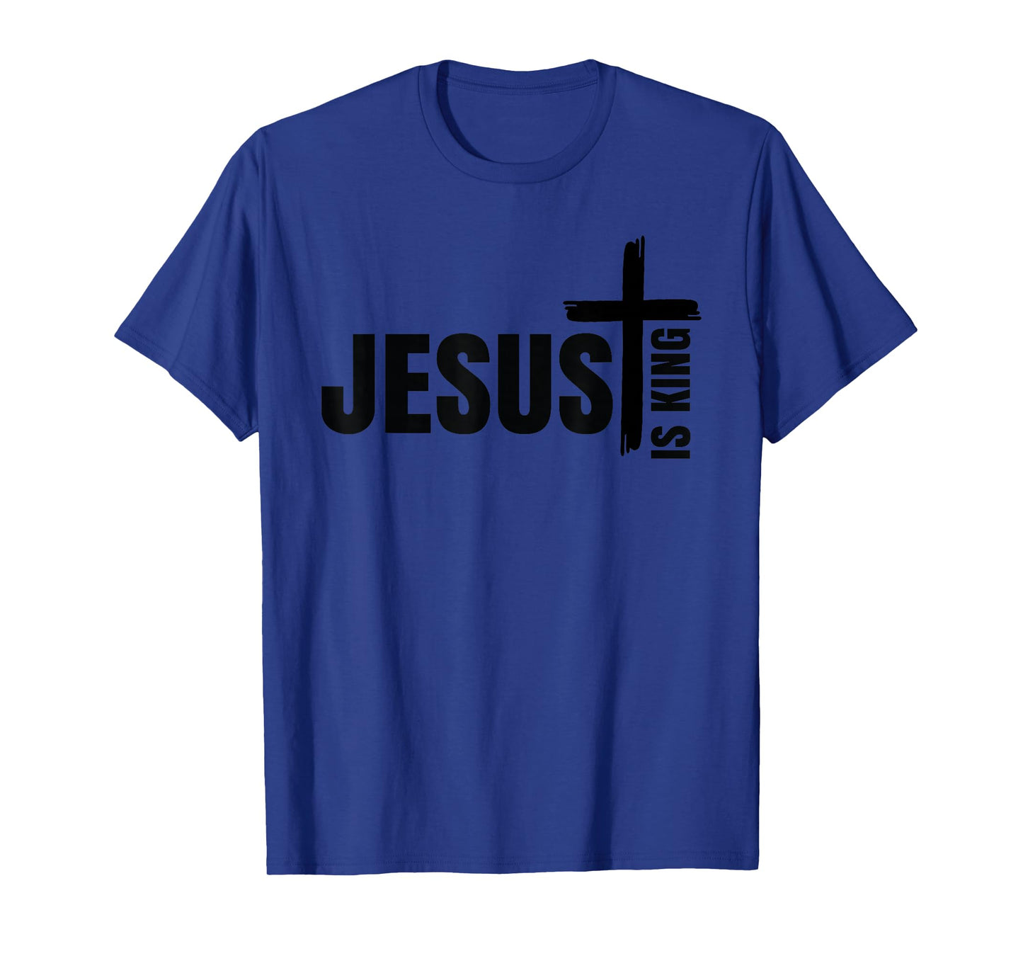Retro Jesus is King Christian - Bible Verse Faith Religious T-Shirt