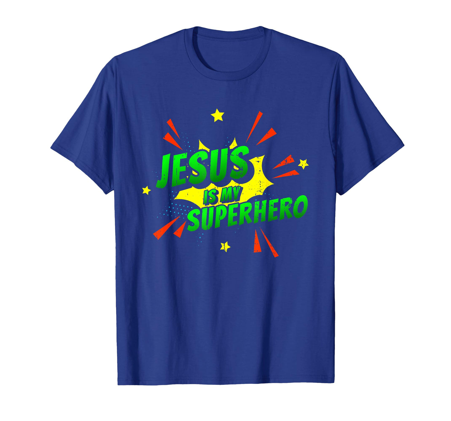 Jesus is My Superhero - Christian Religious T-Shirt