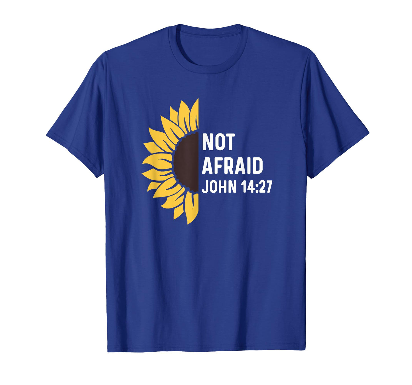 John 14:27 14 27 God Jesus Religious Quote Christian Cross T-Shirt
