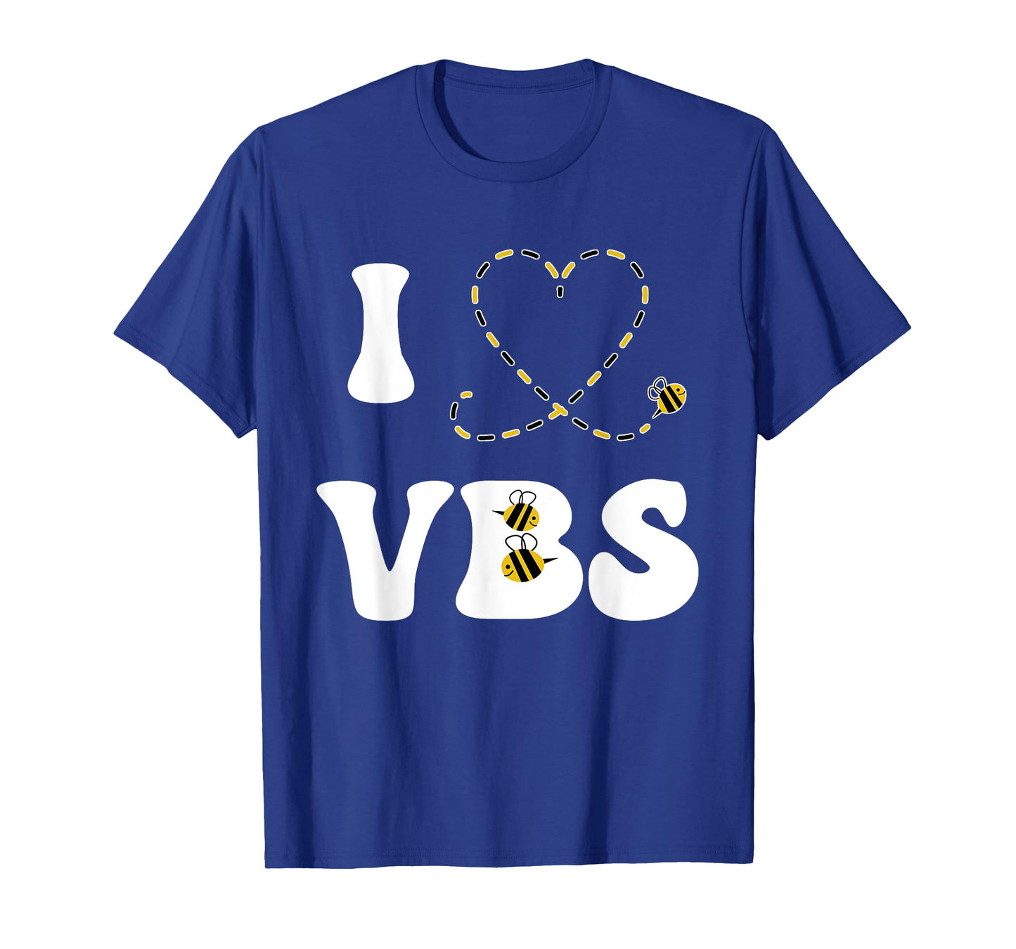 I Love VBS 2025 Vacation Bible School Bumble Bee VBS Team T-Shirt