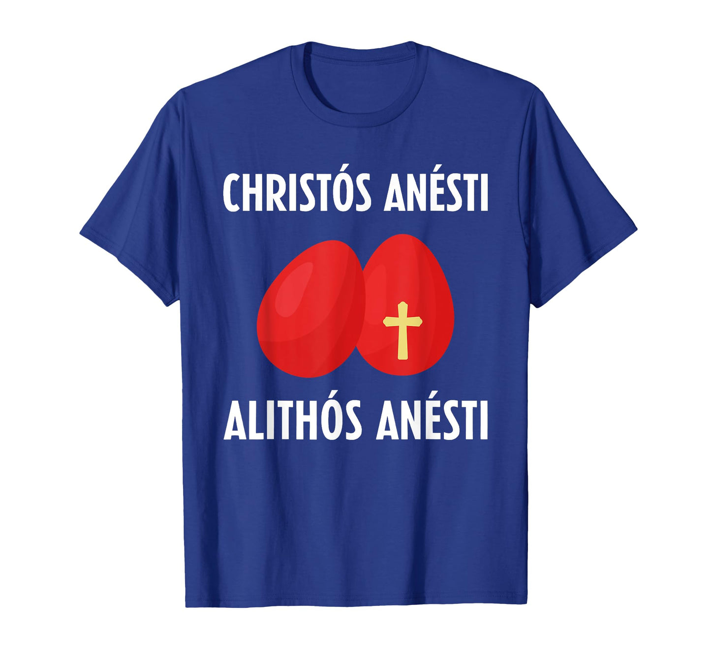 Greek Easter Tsougrisma Red Egg Tapping Game T-Shirt