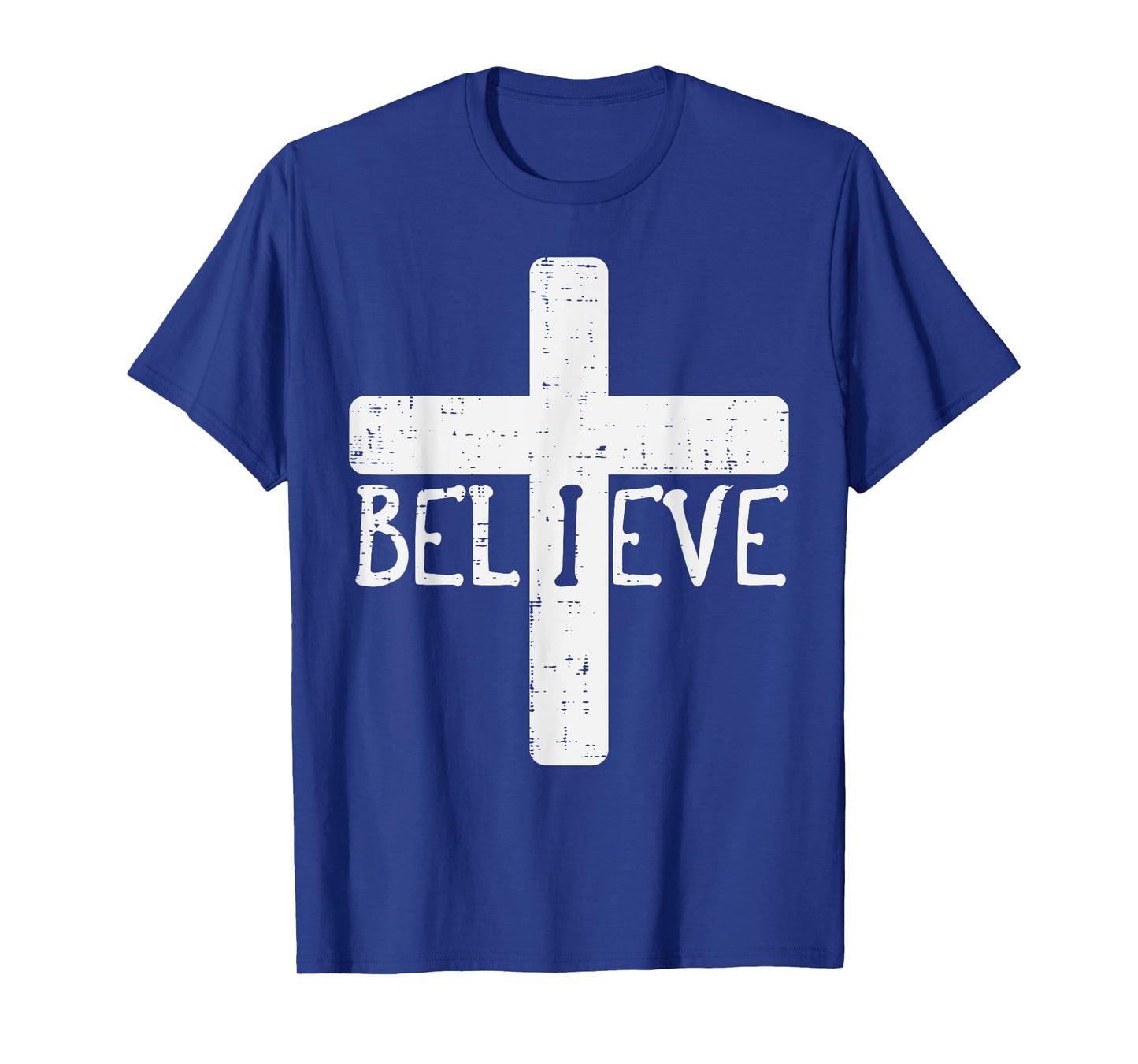 I Believe Cross God Jesus Faith Christian Men Women Kids T-Shirt
