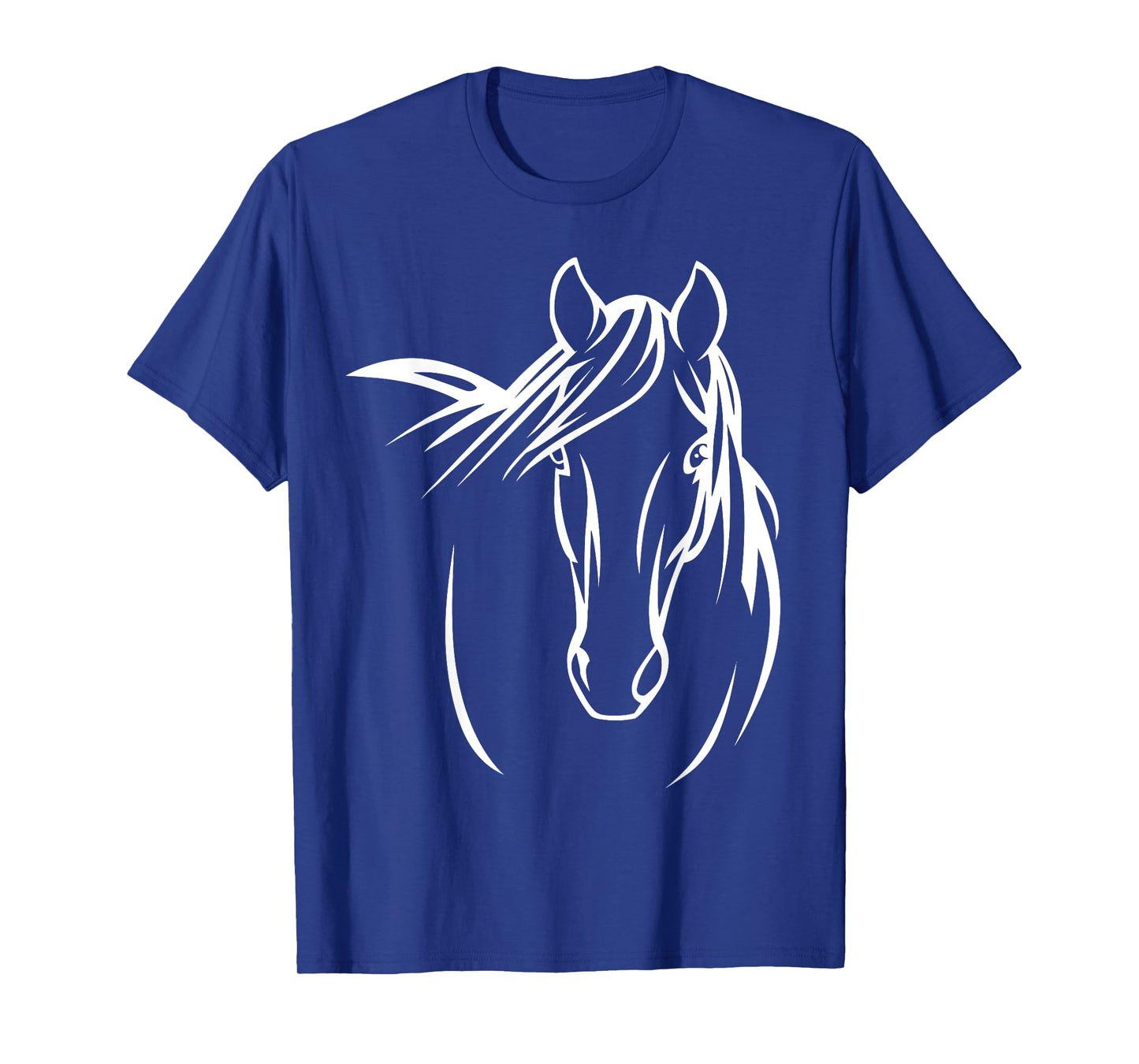 Elegant Horse Silhouette Graphic Art Design for Horse Lovers T-Shirt
