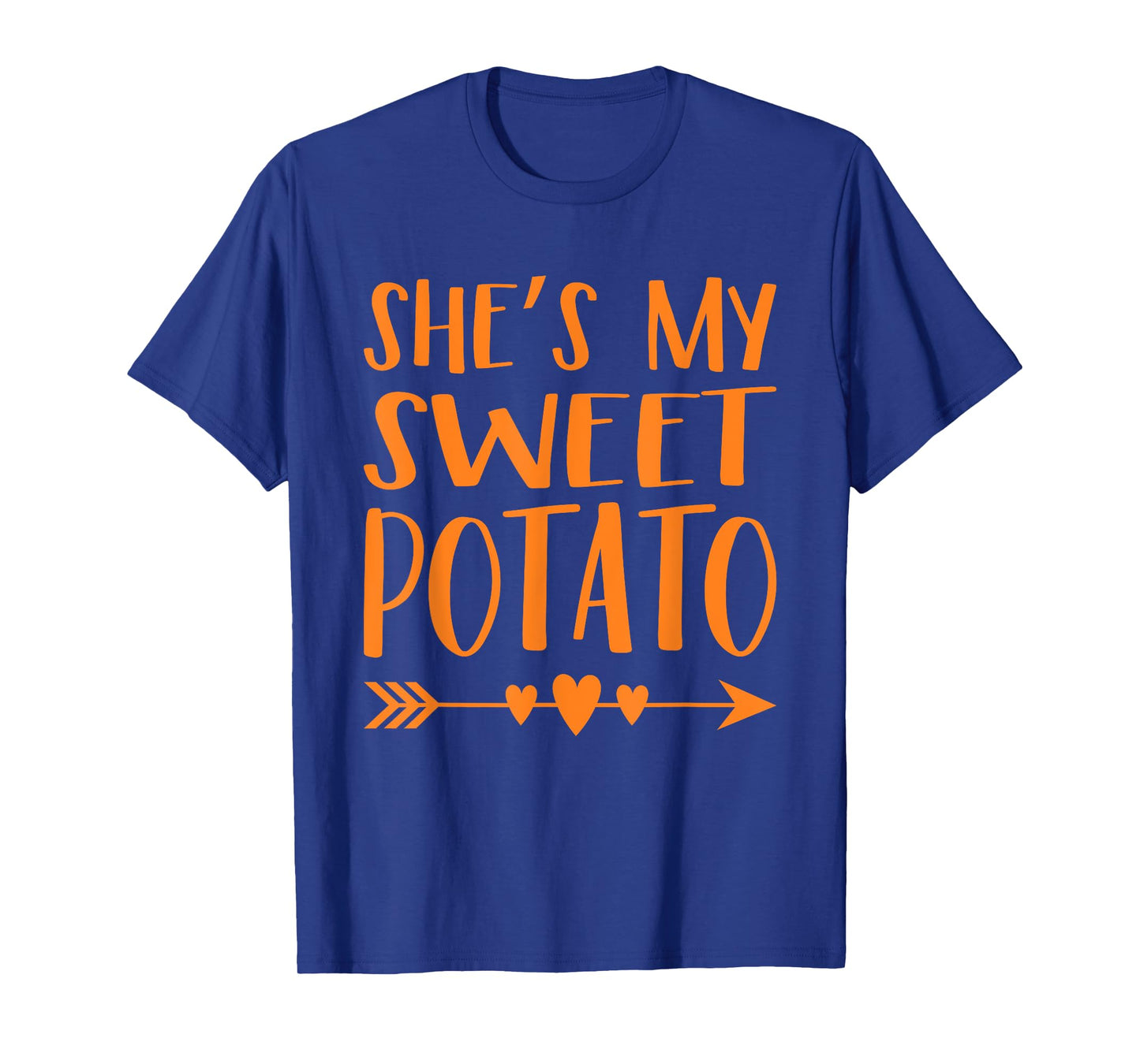 Thanksgiving Matching Couple She's My Sweet Potato I Yam Tee T-Shirt