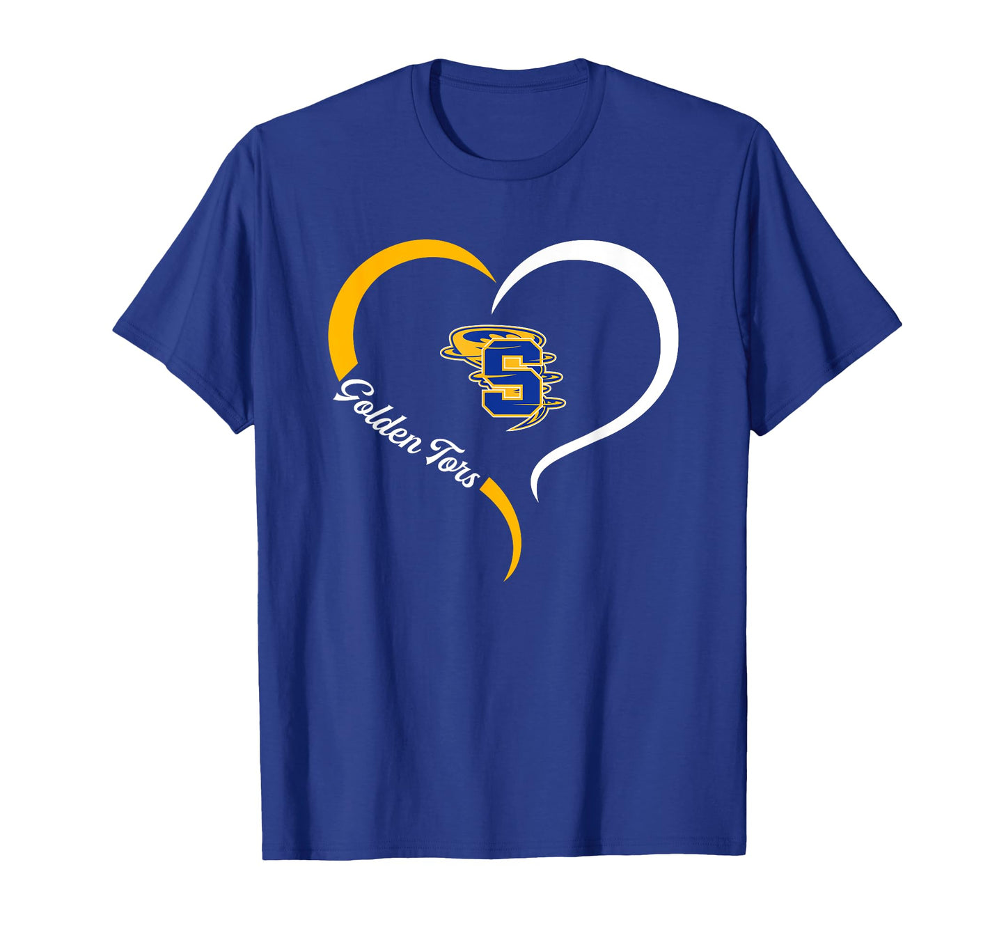 Sulphur Golden Tors Logo Half Heart Slogan HS T-Shirt