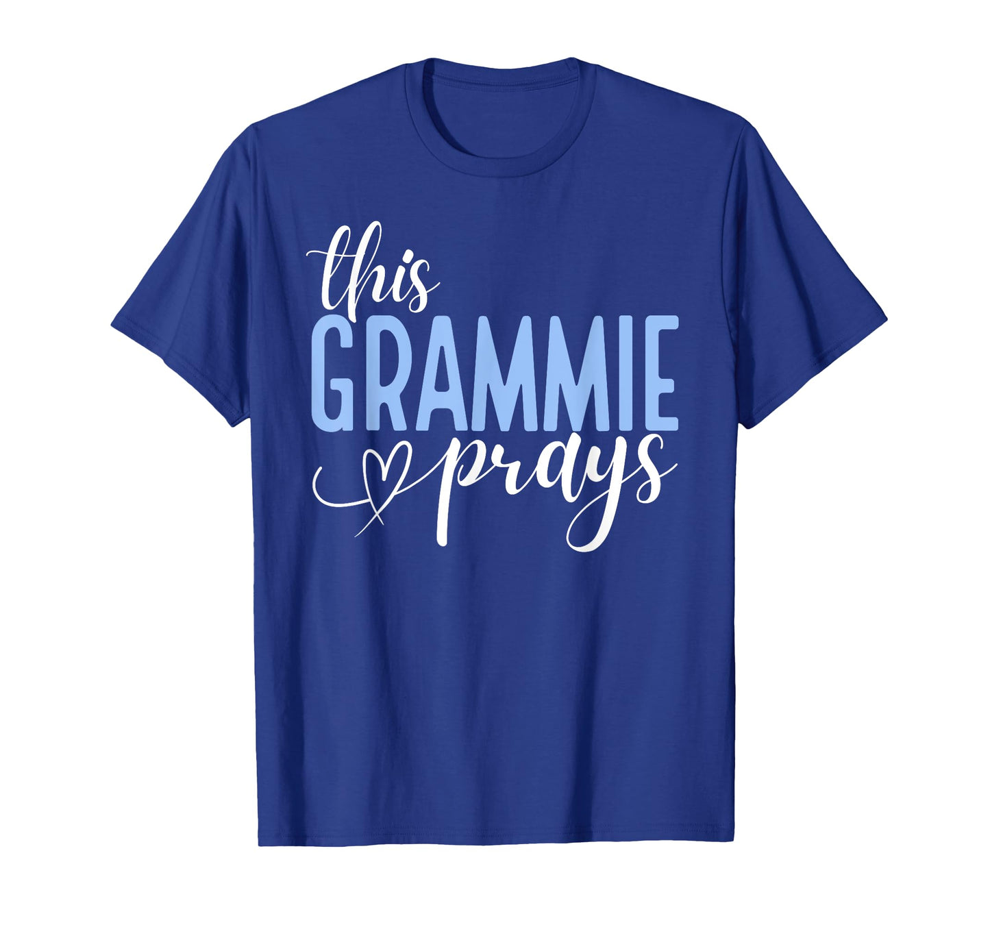 This Grammie Prays Perfect Christian Grandma T-Shirt